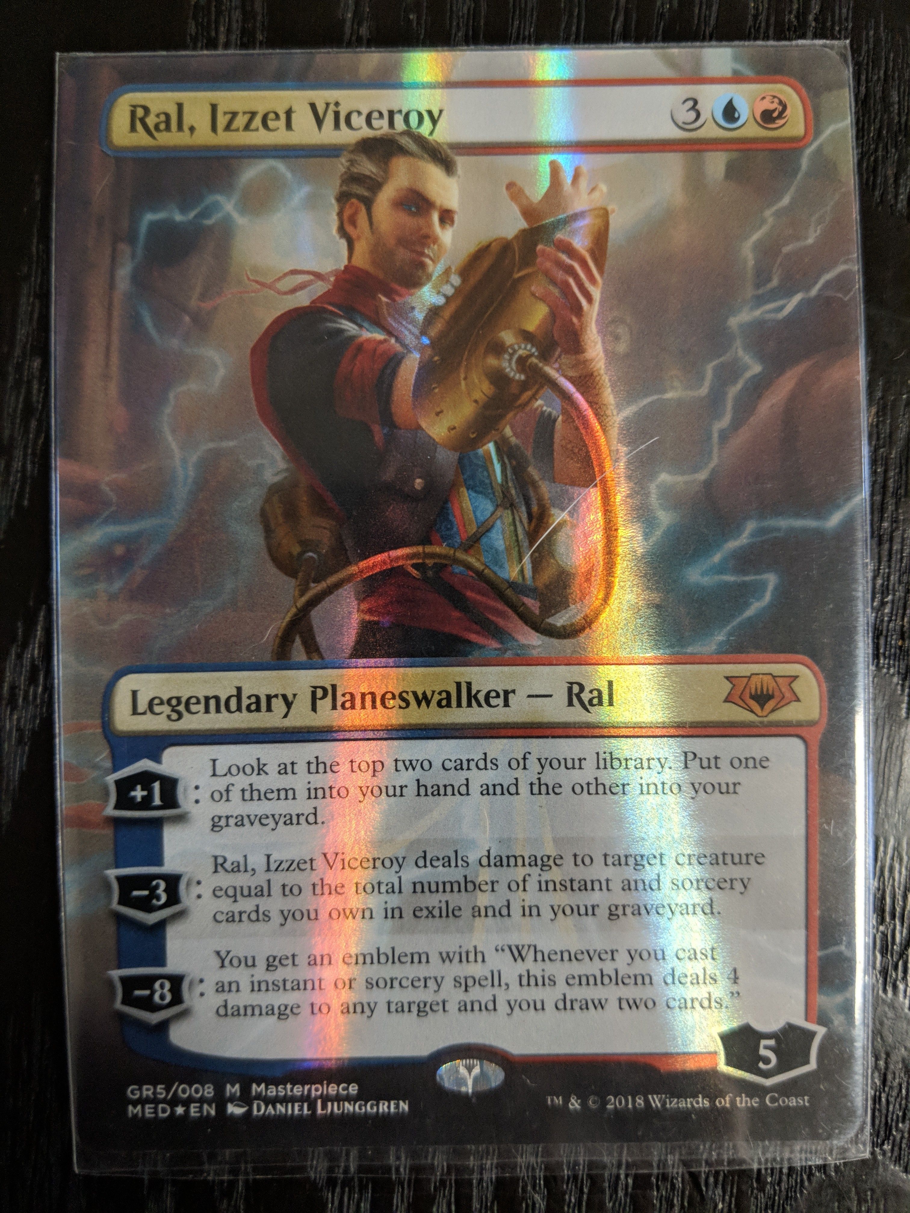 Izzet Viceroy Near Mint Normal English Magic Card Guilds of Ravnica MTG TCG Ral