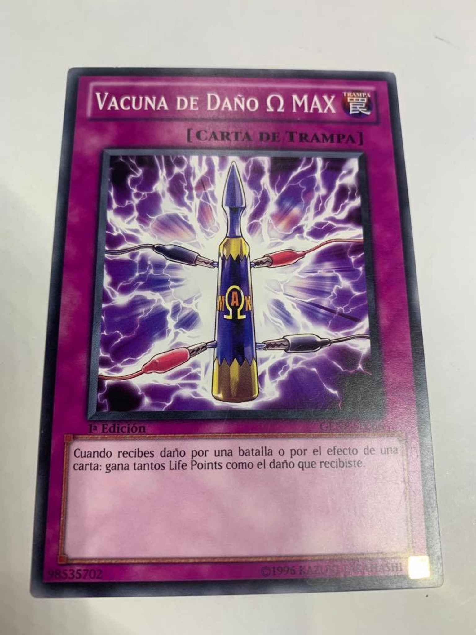 Damage Vaccine Maxx Yugioh Card Genuine Yu-Gi-Oh Card