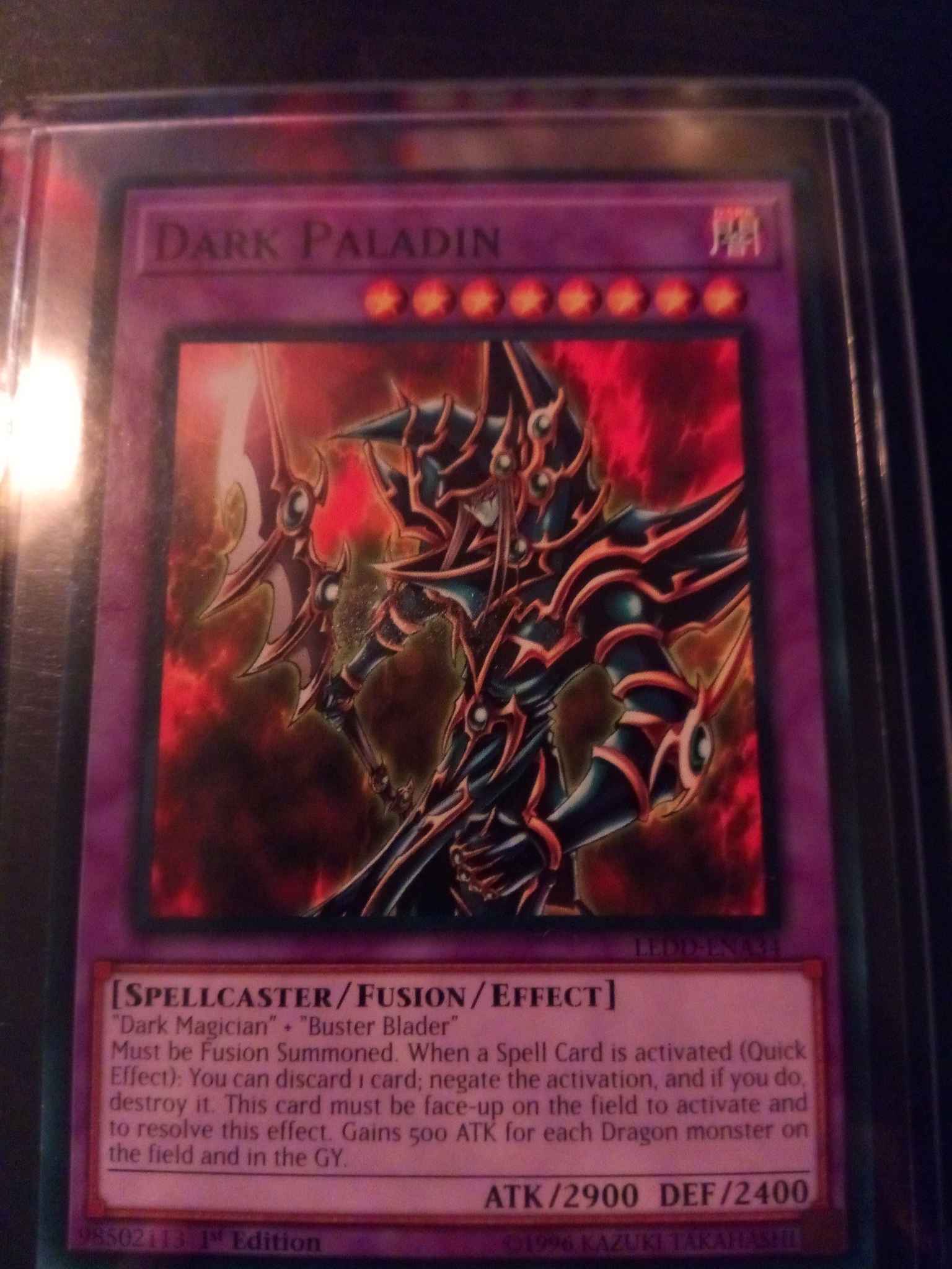 LEDD-ENA34 Dark Paladin 1st Edition Mint YuGiOh Card