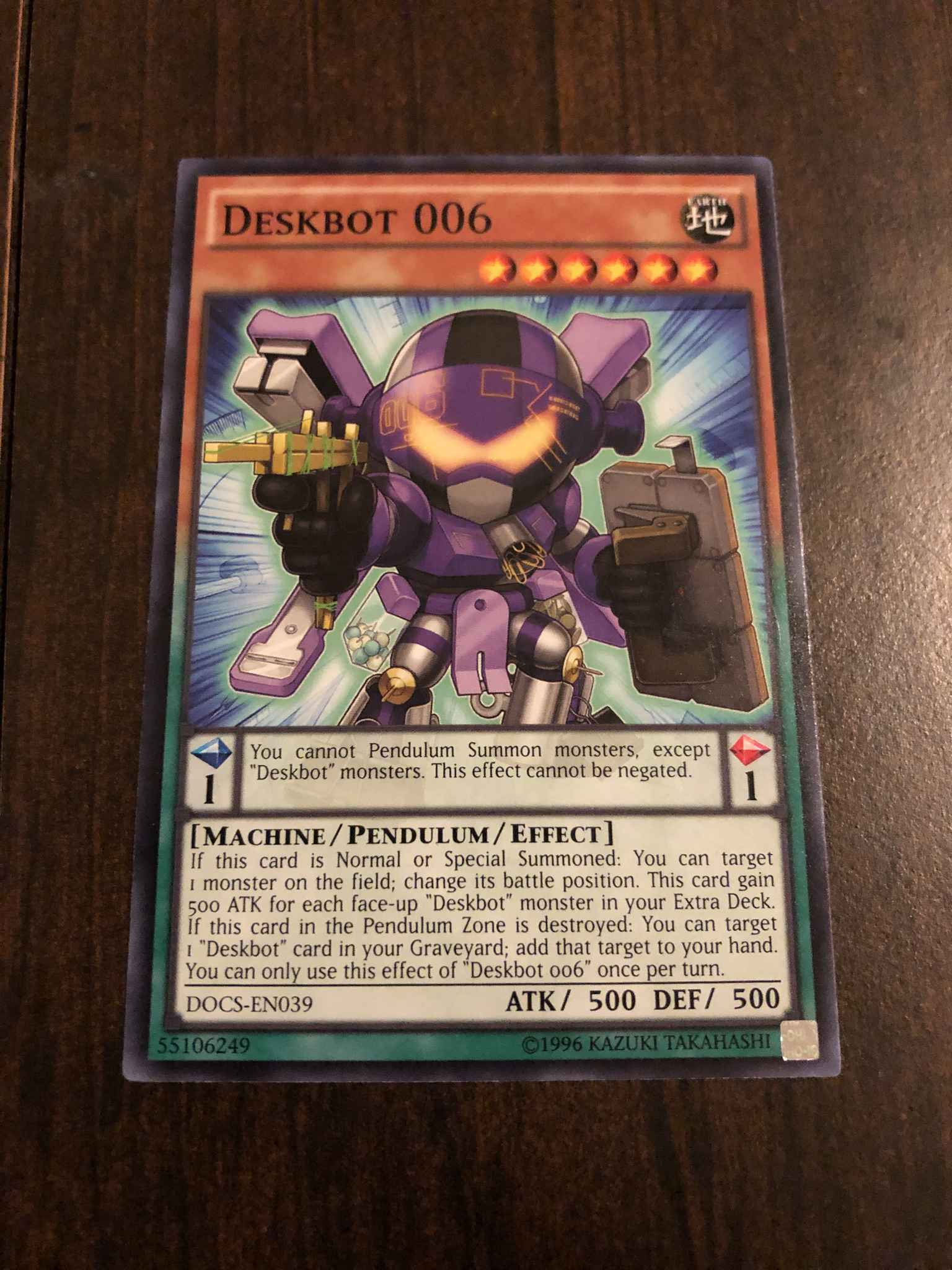 Deskbot 006 Deskbot 006 Dimension Of Chaos Yugioh Online Gaming Store For Cards Miniatures Singles Packs Booster Boxes