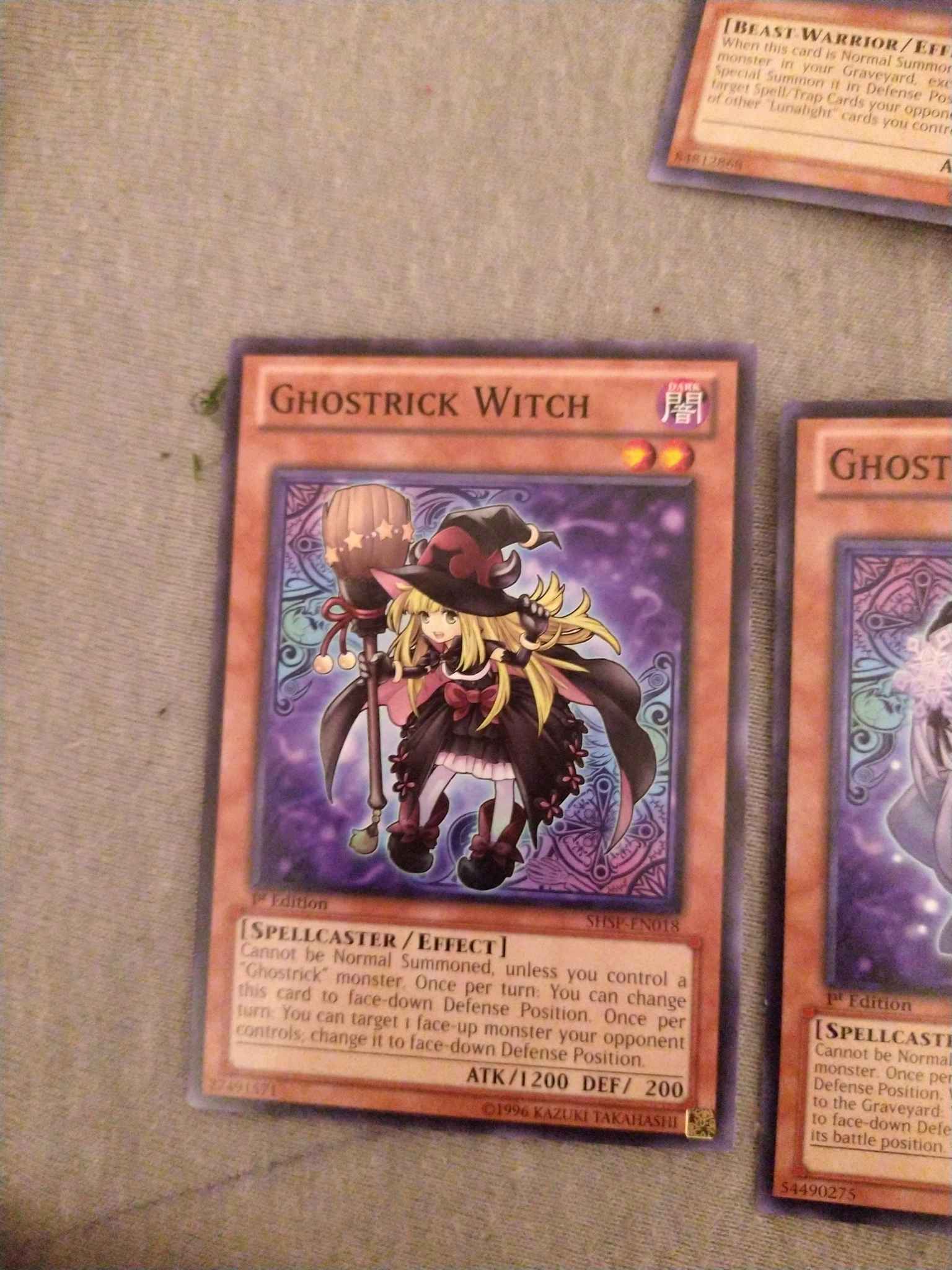 GHOSTRICK WITCH MP14-EN140-1st EDITION Details about   YU-GI-OH