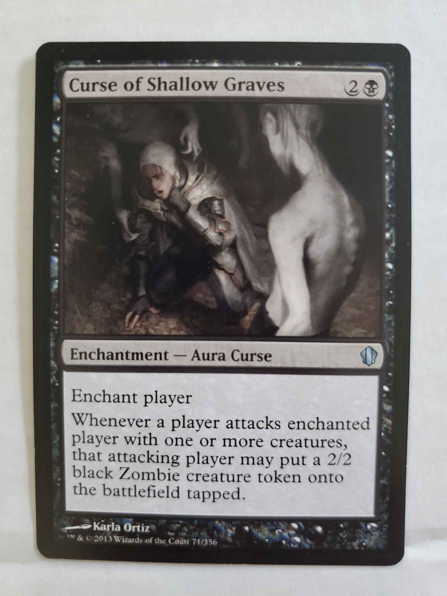 Curse of Shallow Graves Magic MTG Commander 2013