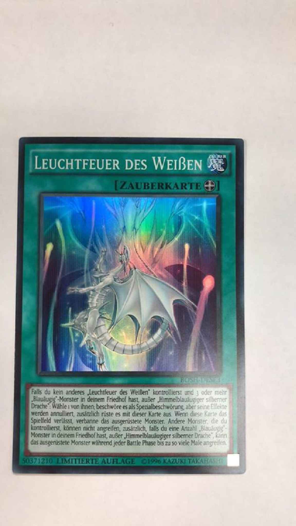 Leuchtfeuer Des Weiben Bosh Dese3 German Beacon Of White Breakers Of Shadow Special Edition Yugioh Online Gaming Store For Cards Miniatures Singles Packs Booster Boxes