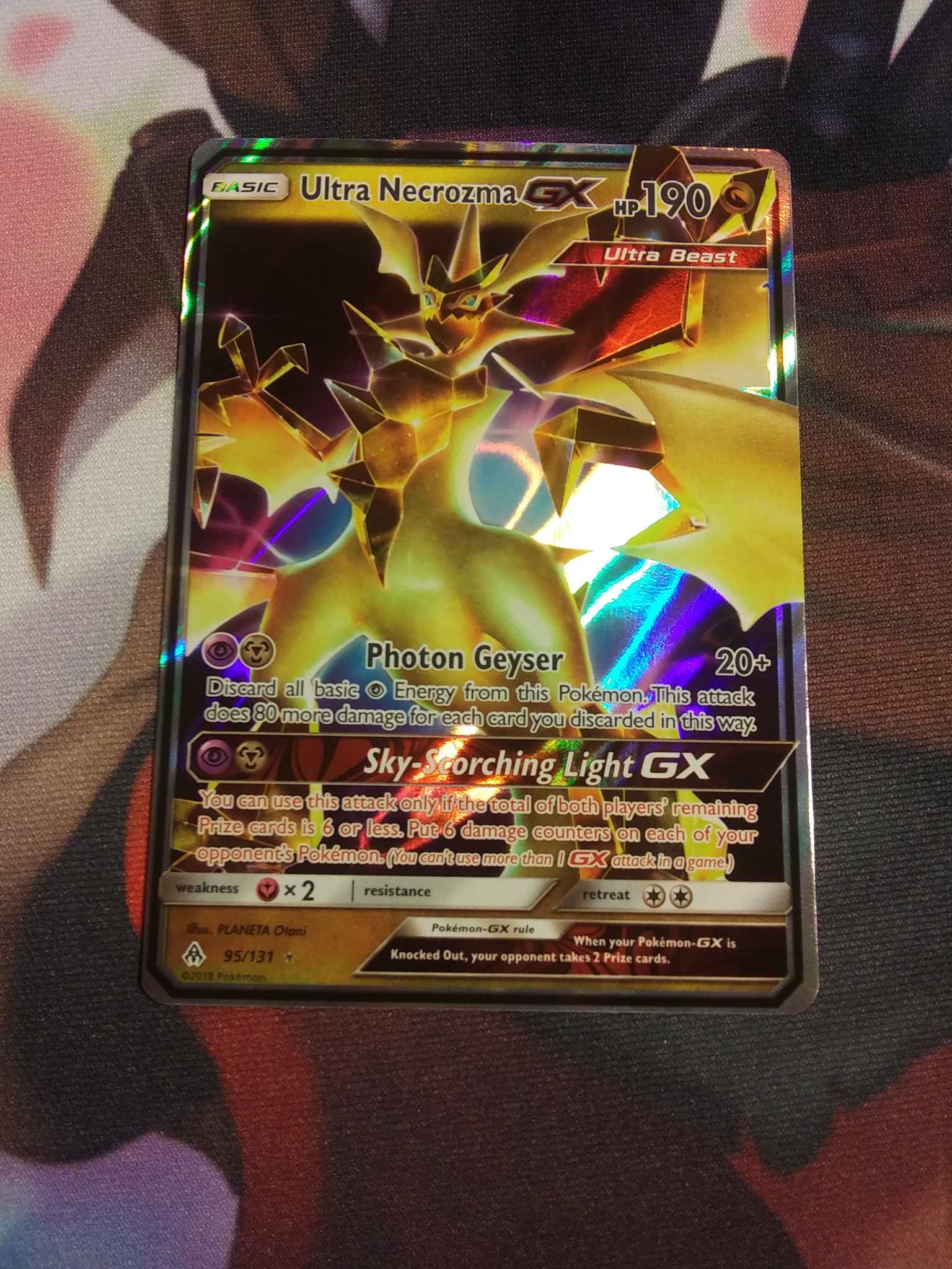 Ultra Necrozma Gx