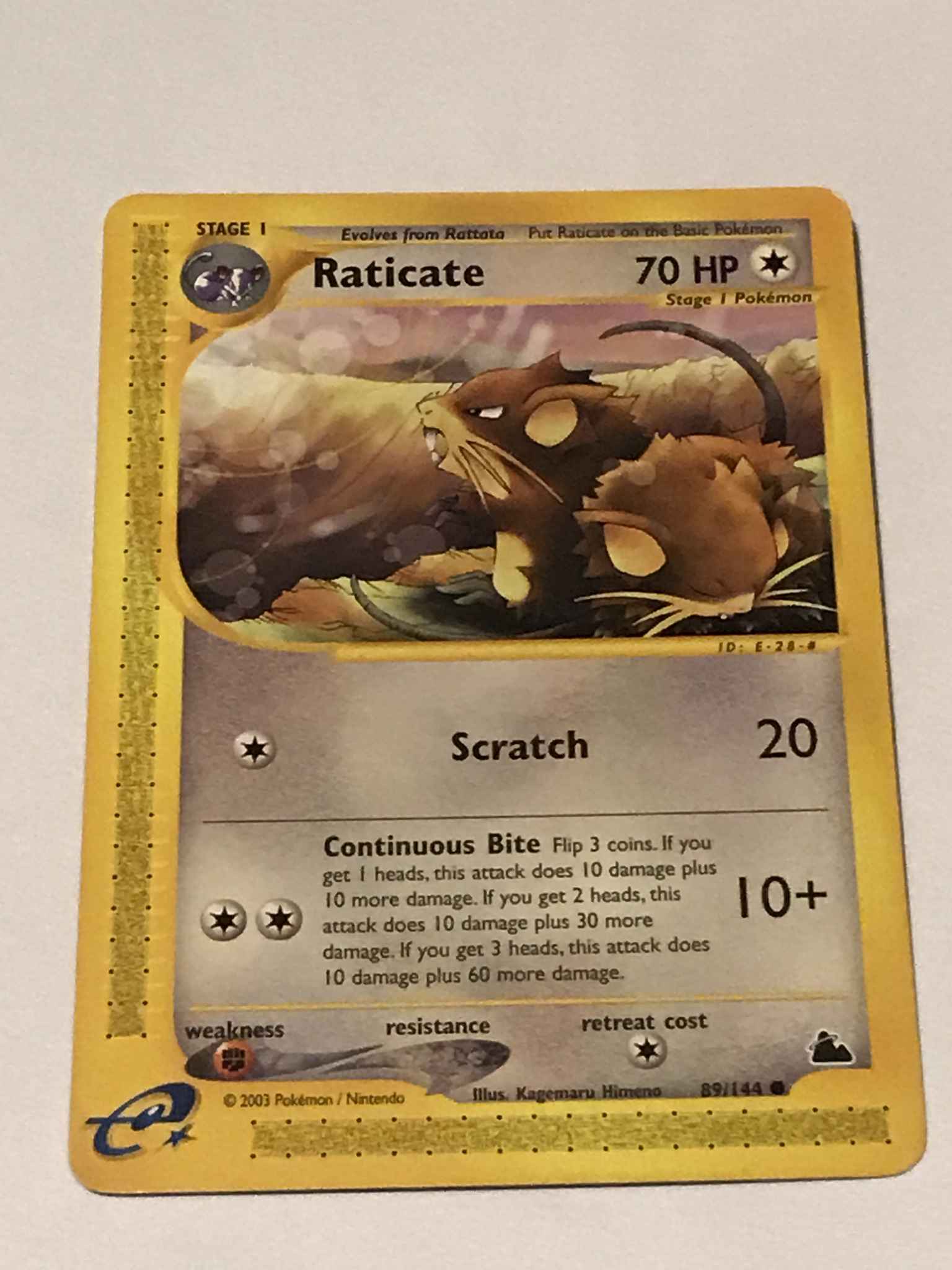 Raticate Raticate Skyridge Pokemon Online Gaming Store For Cards Miniatures Singles Packs Booster Boxes