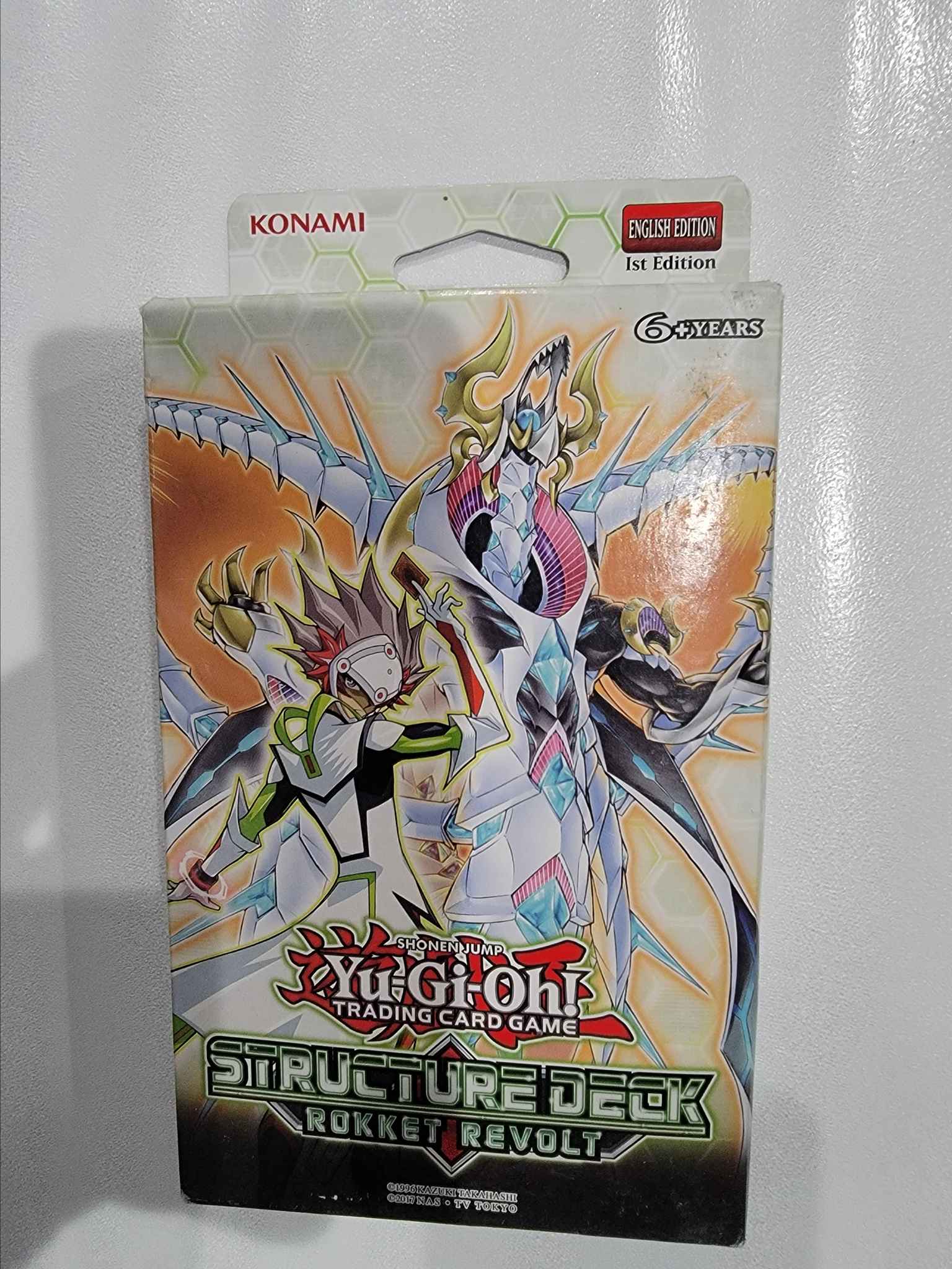 Rokket Revolt Structure Deck 1st Edition x3 Factory Sealed English Yu-Gi-Oh! 
