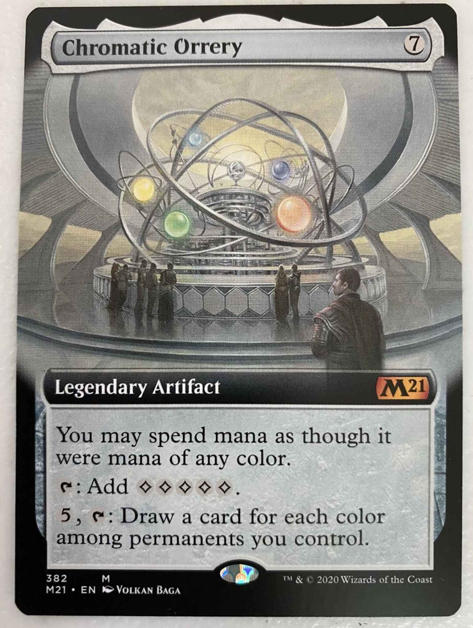 Chromatic Orrery Extended Art Core Set 21 M21 Magic Mtg Mint Card Mtg Individual Cards Magic The Gathering