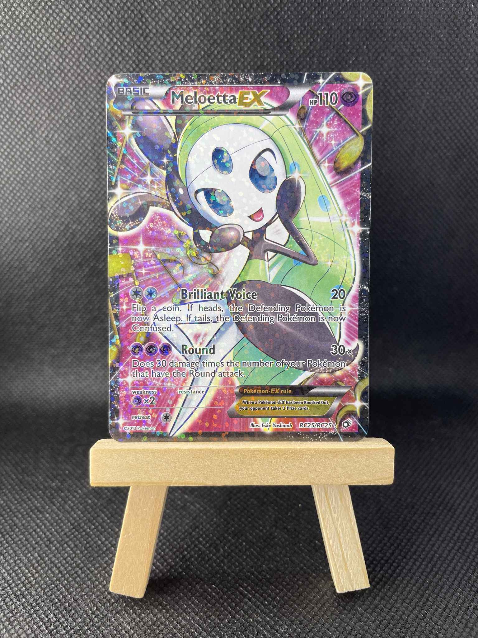 meloetta ex pokemon card