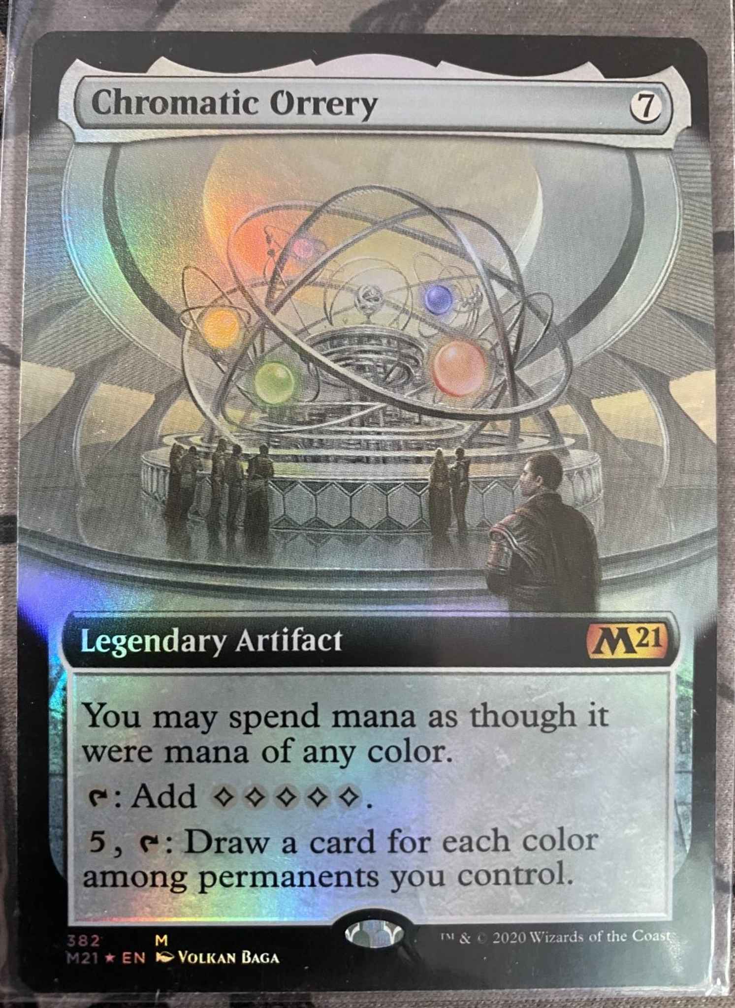 Brand new, Mint condition, M21 MTG Chromatic Orrery 