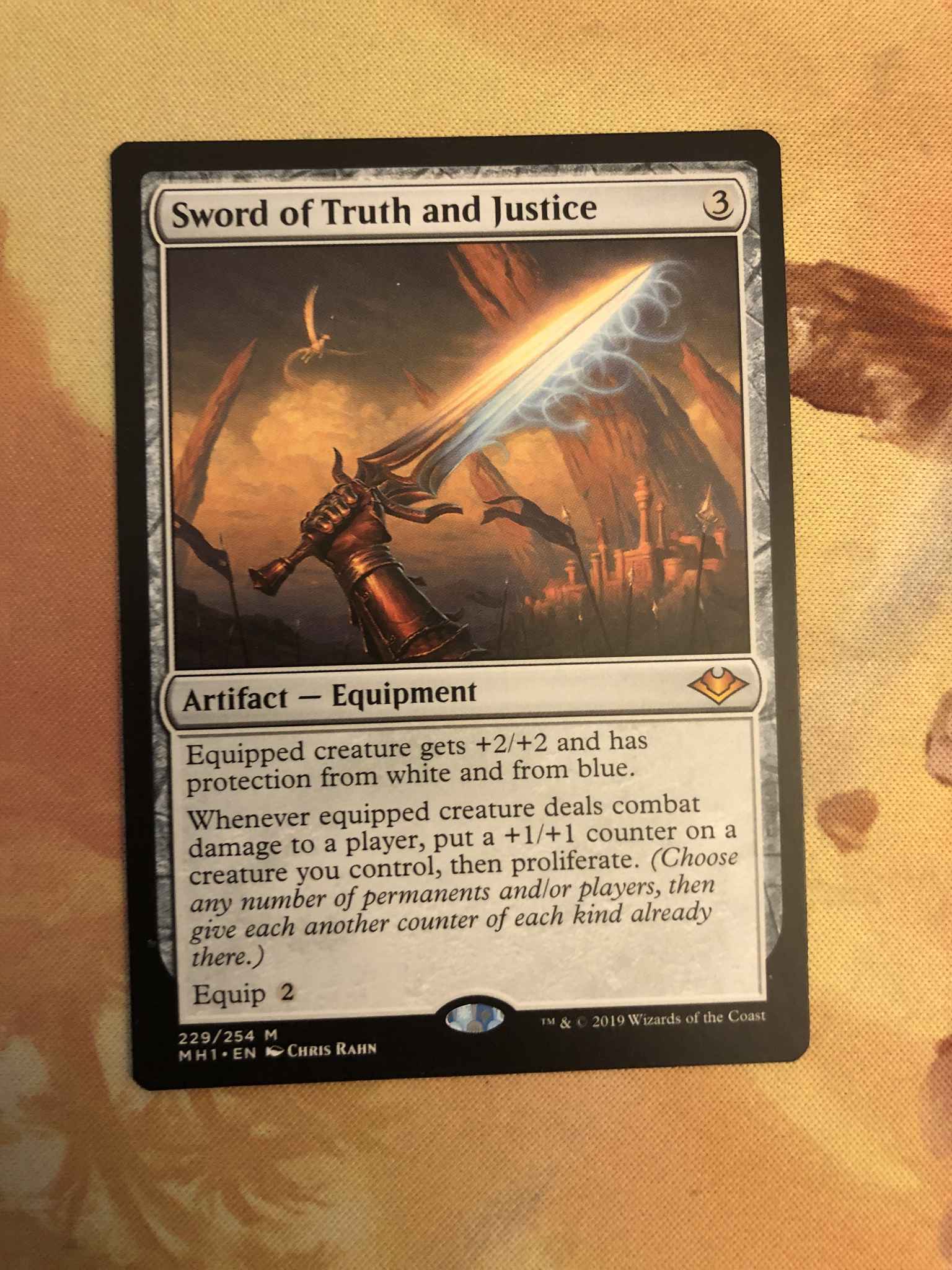 Pack Fresh Always Sleeved MH1 SWORD OF TRUTH AND JUSTICE NM 