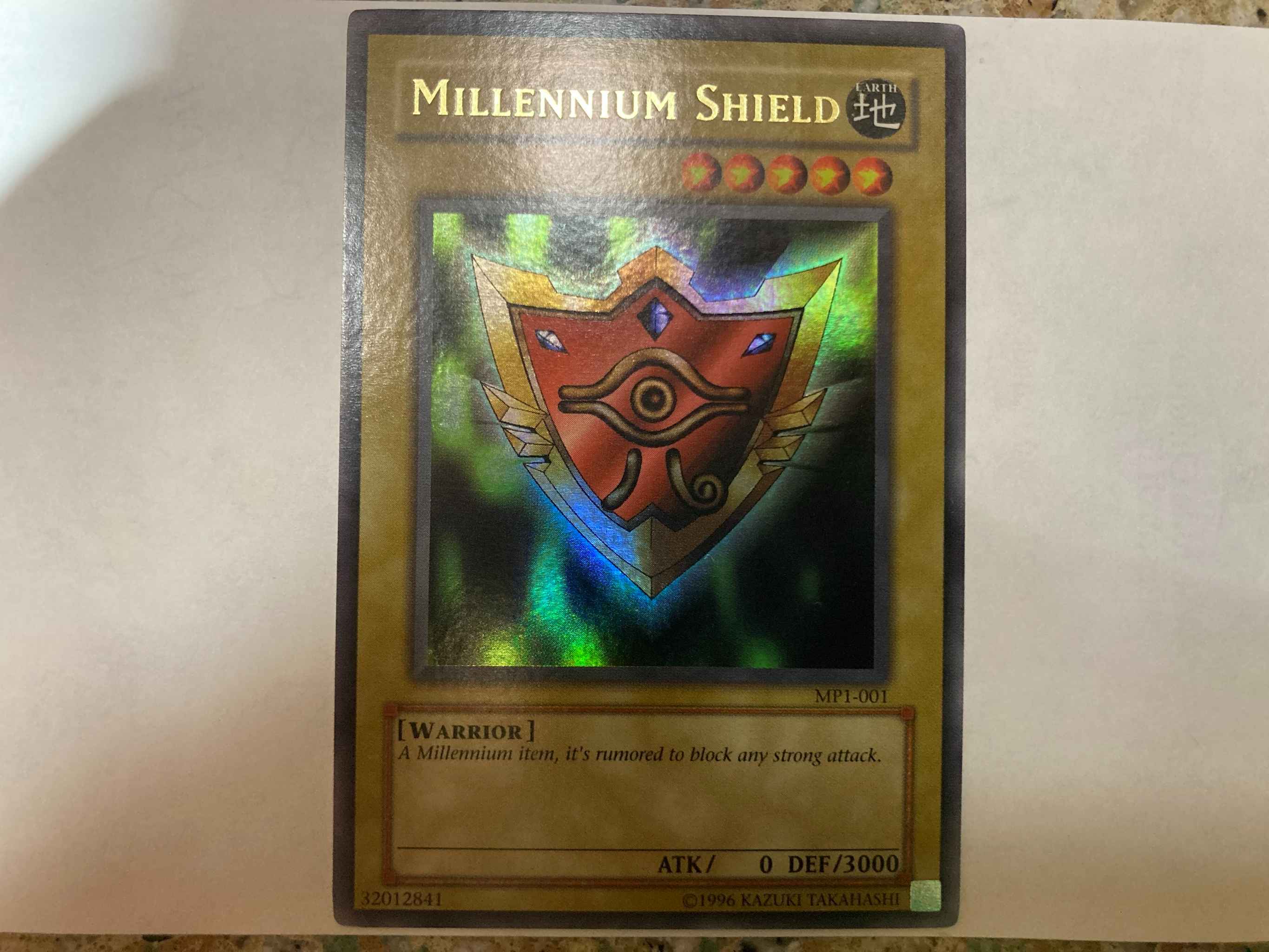 Nearly Nm Millennium Shield See Pictures For Quality Millennium Shield Mcdonald S Promo Yugioh