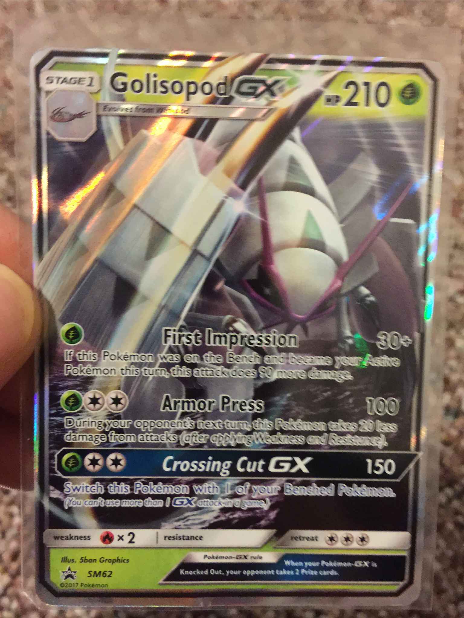 Golisopod Gx Sm62