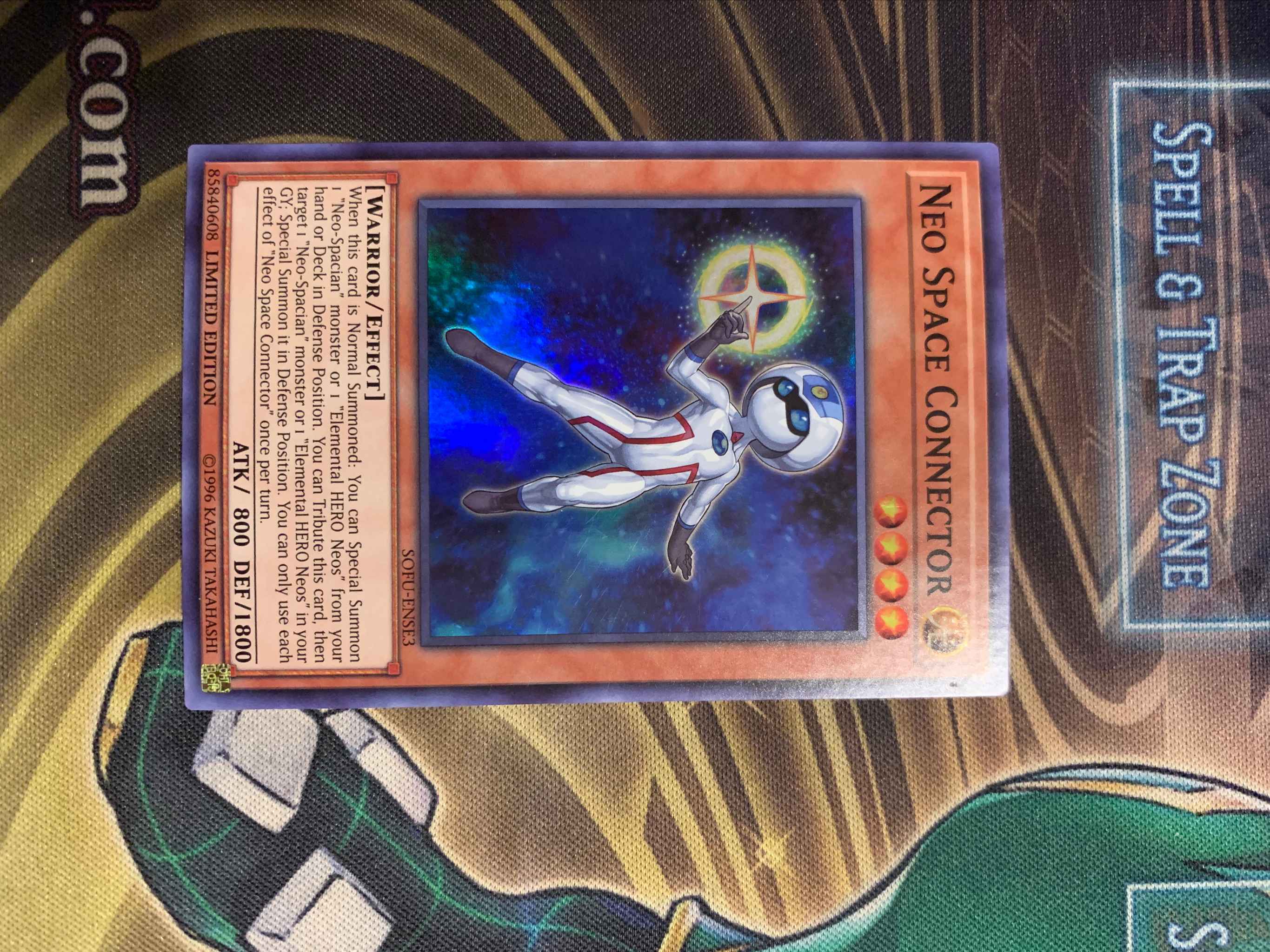 Details about   Neo Space Connector SOFU-ENSE3 Super Rare Limited NM Yugioh 