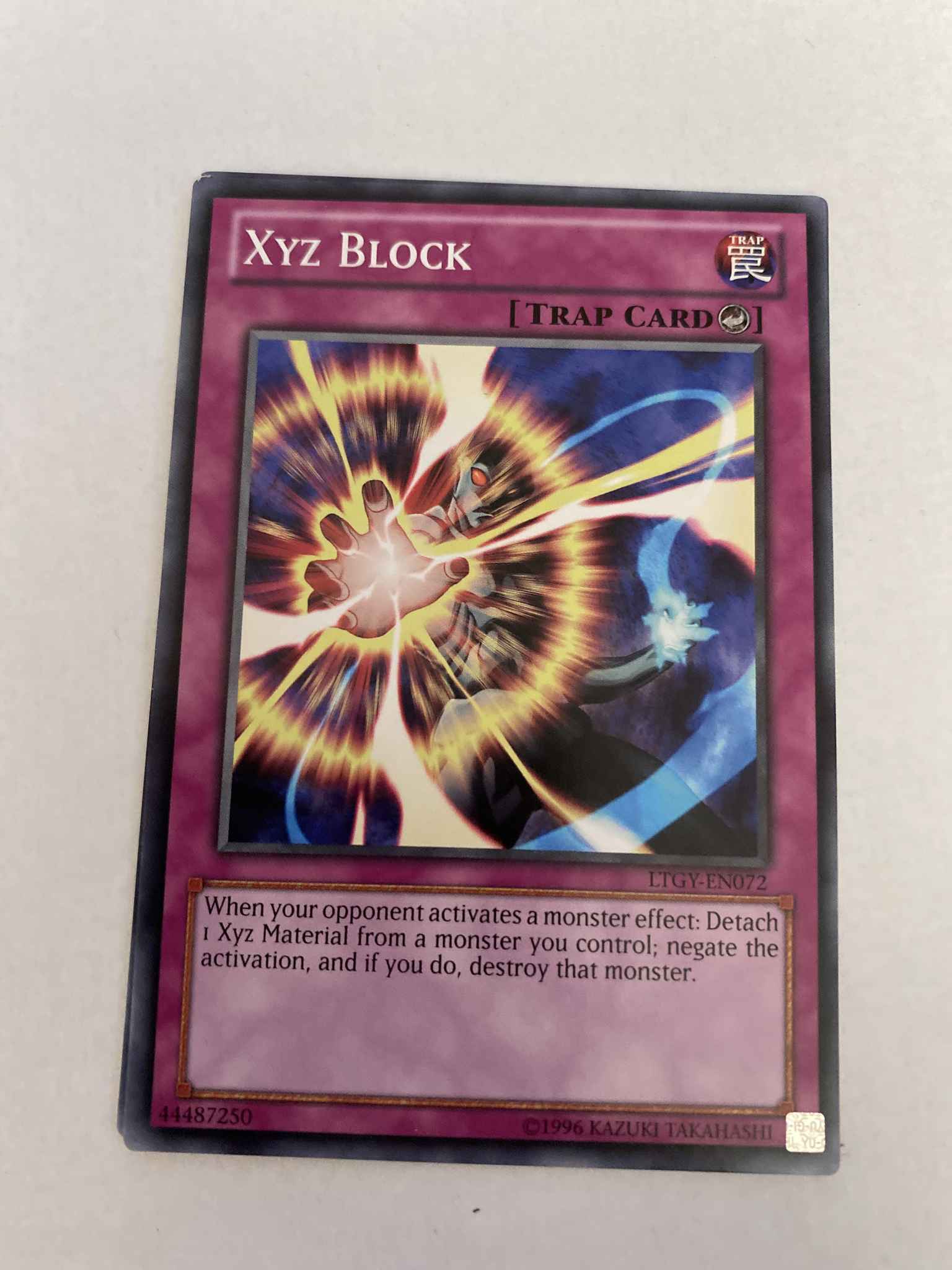 Xyz Block LTGY-EN072 Common Yu-Gi-Oh Card 1st Edition New