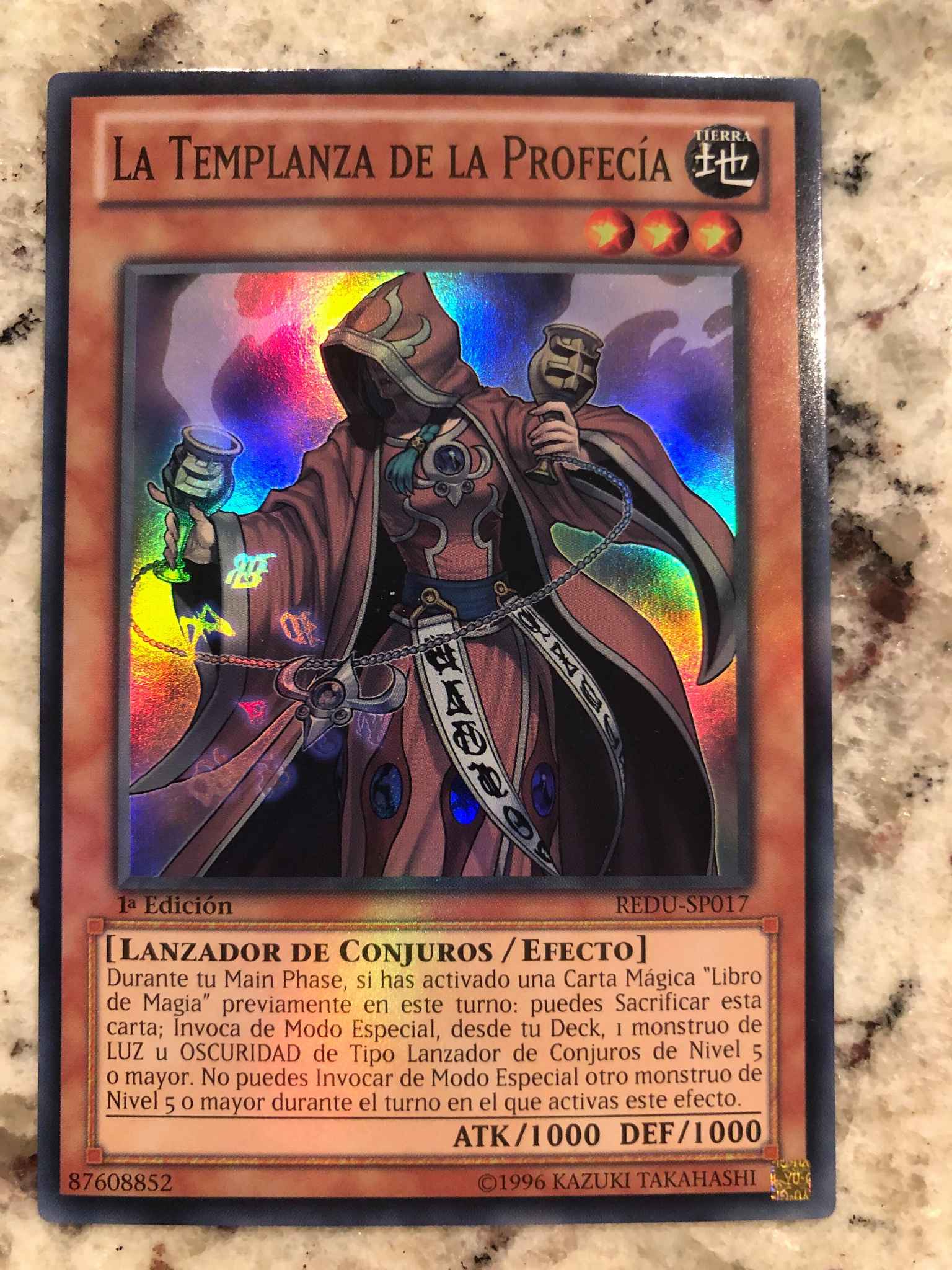 Spanish Temperance Of Prophecy Temperance Of Prophecy Return Of The Duelist Yugioh Online Gaming Store For Cards Miniatures Singles Packs Booster Boxes
