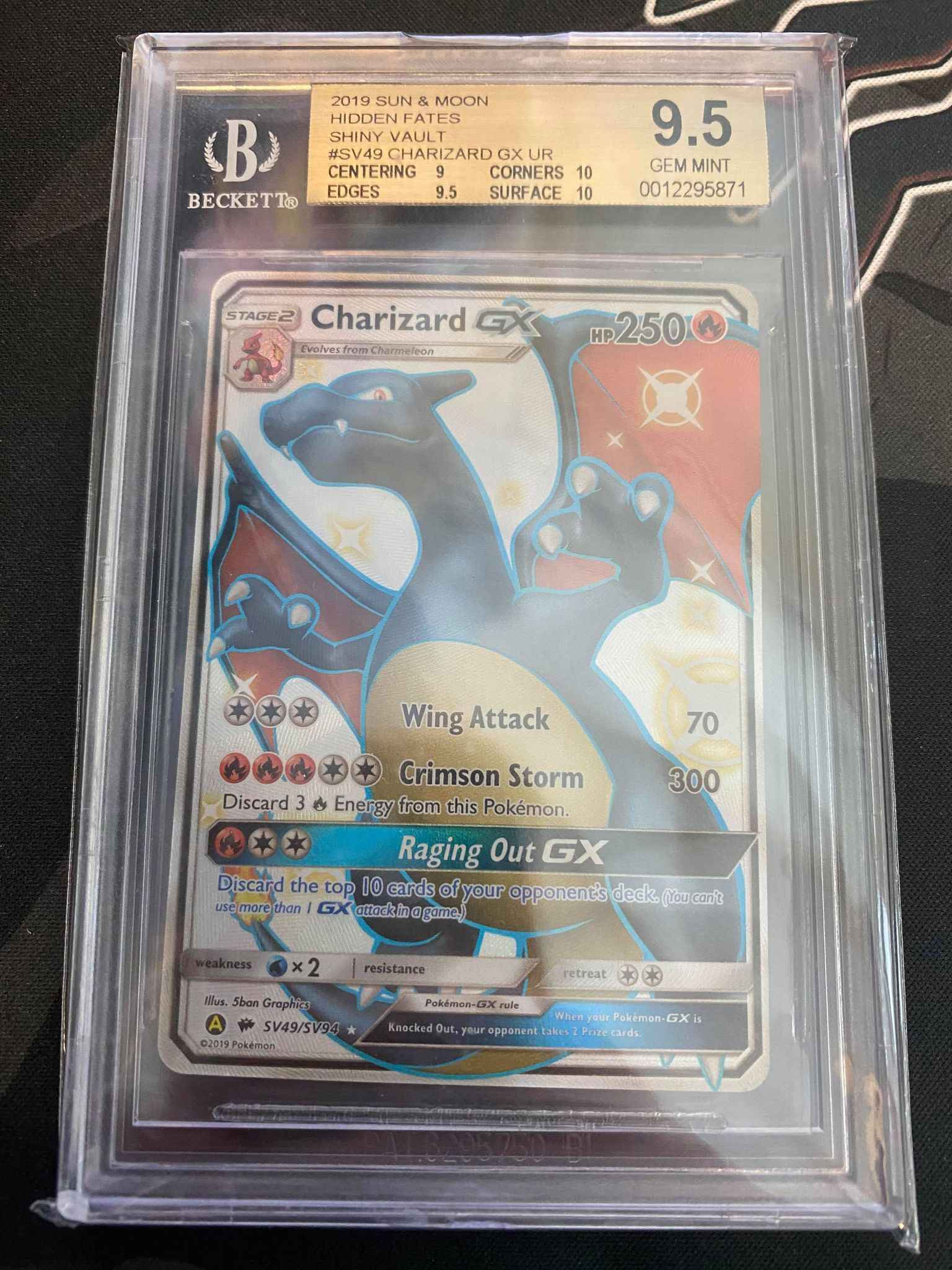 Charizard Gx Sv49 Sv94 Bgs 9 5 Hidden Fates Shiny Vault Gem Mint Charizard Gx Hidden Fates Shiny Vault Pokemon Online Gaming Store For Cards Miniatures Singles Packs Booster Boxes