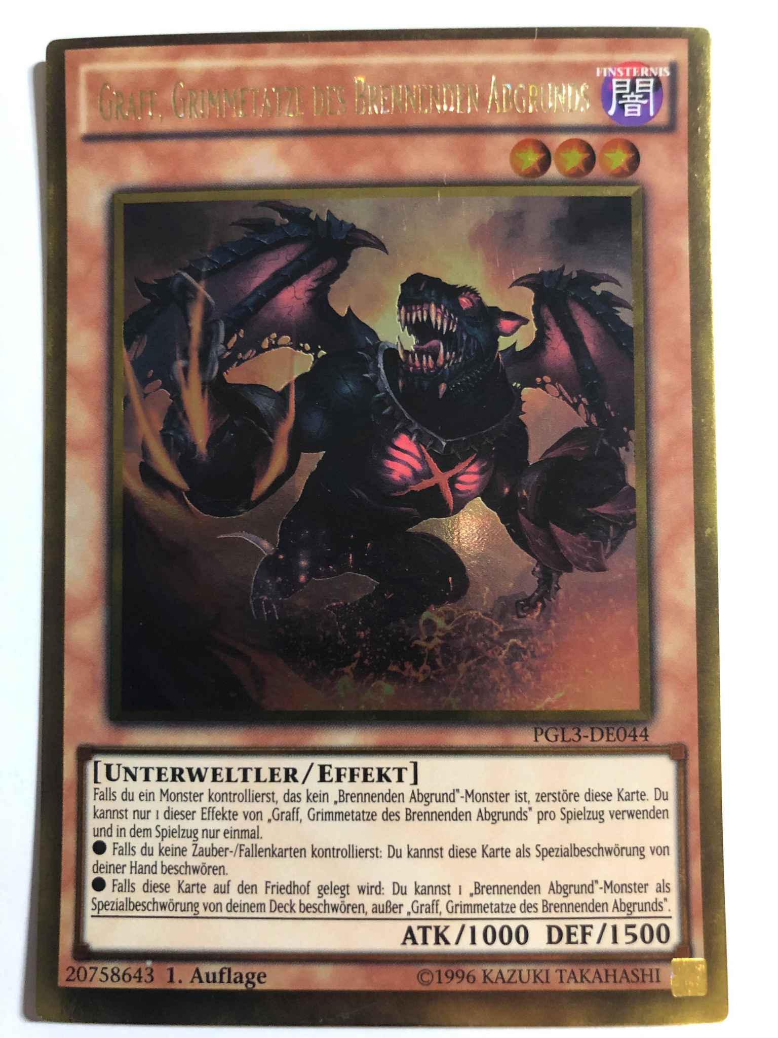 DUEA-EN083 Malebranche of the Burning Abyss Rare 1st Edition NM Graff