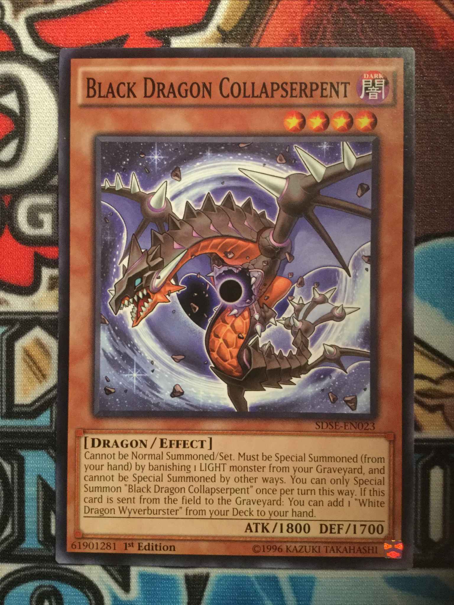 Common 1st Edition NM. BLACK DRAGON COLLAPSERPENT SDSE-EN023 Yu-Gi-Oh 