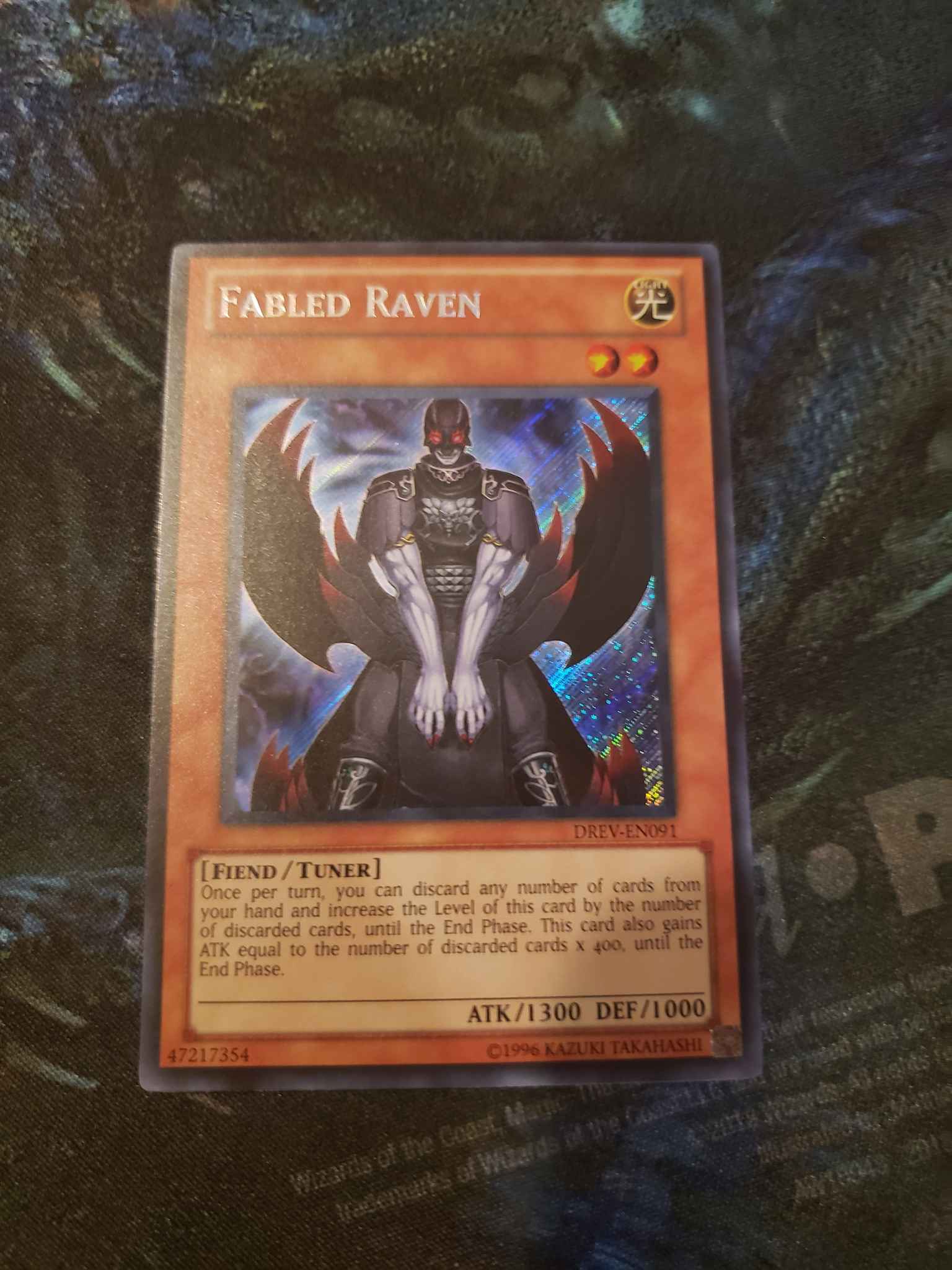 Fabled Raven Fabled Raven Duelist Revolution Yugioh