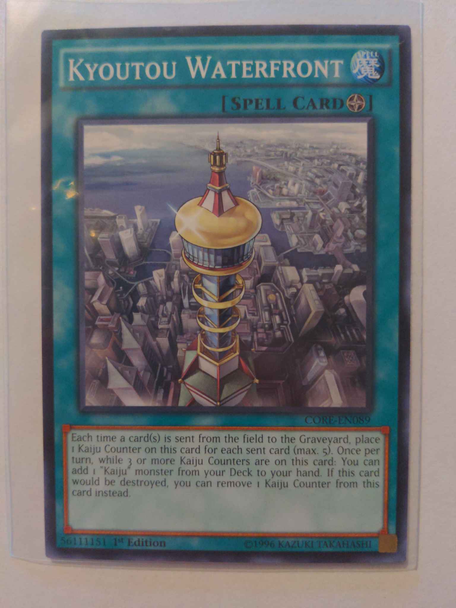 Kyoutou Waterfront CORE-EN089 Common Yu-Gi-Oh Card 1st Edition Mint New 