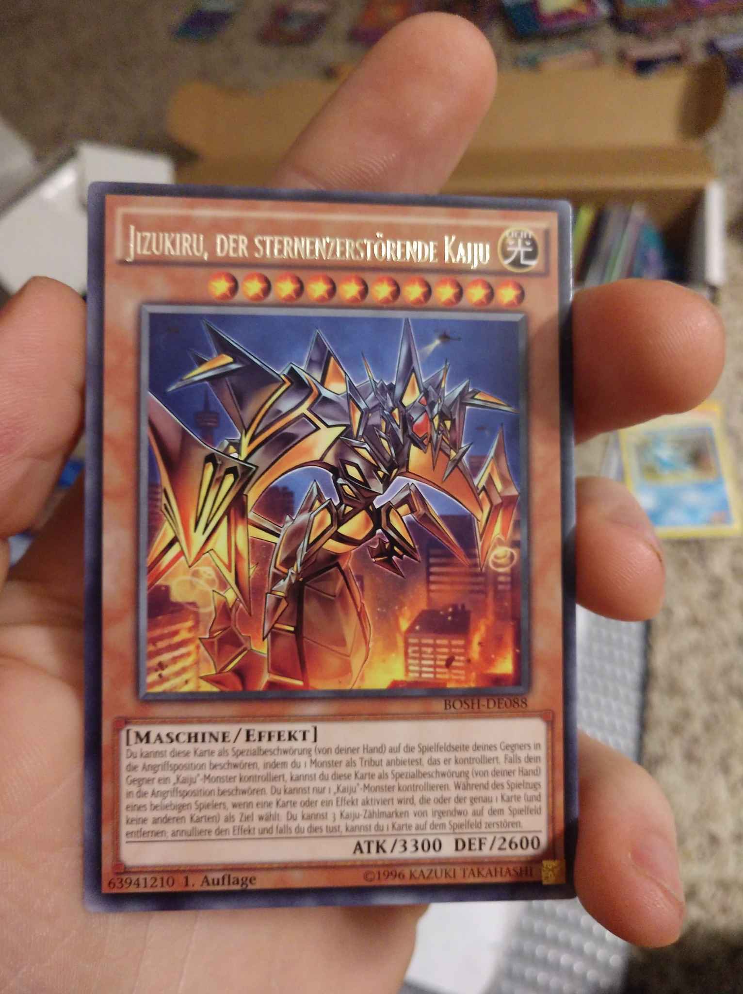 Jizukiru The Star Destroying Kaiju German 1st Jizukiru The Star Destroying Kaiju Breakers Of Shadow Yugioh Online Gaming Store For Cards Miniatures Singles Packs Booster Boxes