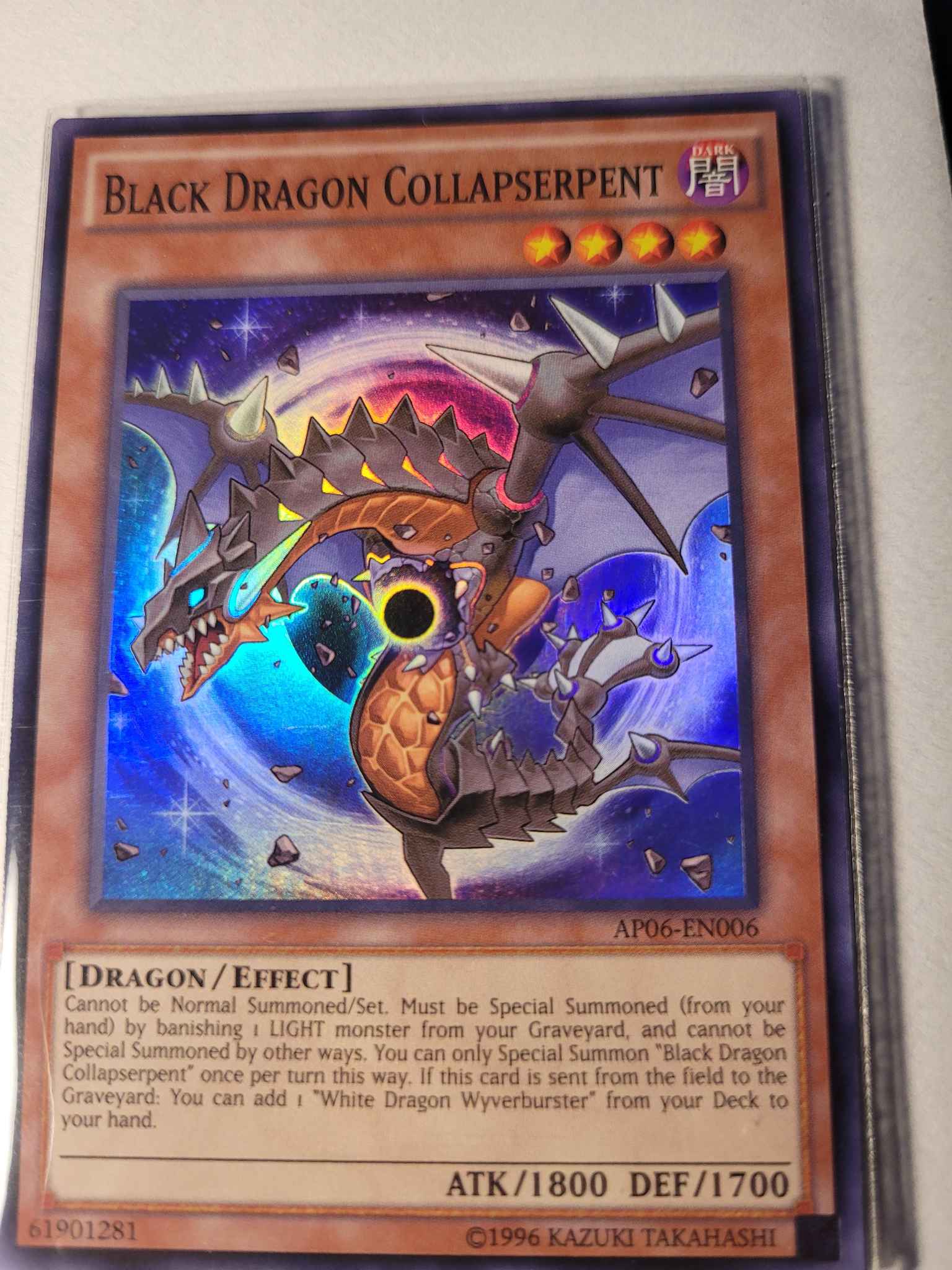 Yugioh Black Dragon Collapserpent AP06-EN006 Super Rare  