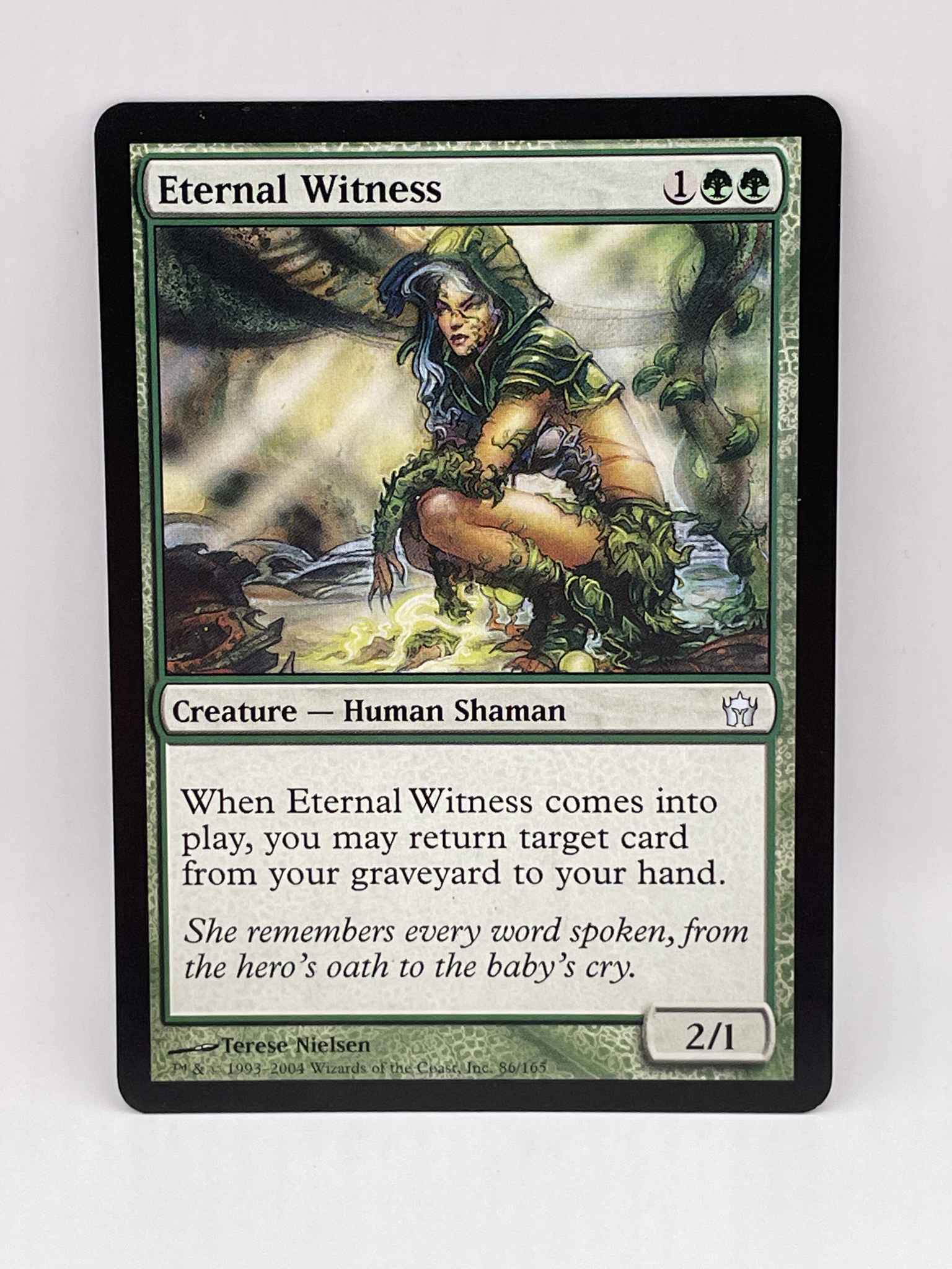 Eternal Witness Chinese MTG Fifth Dawn Near Mint Condition