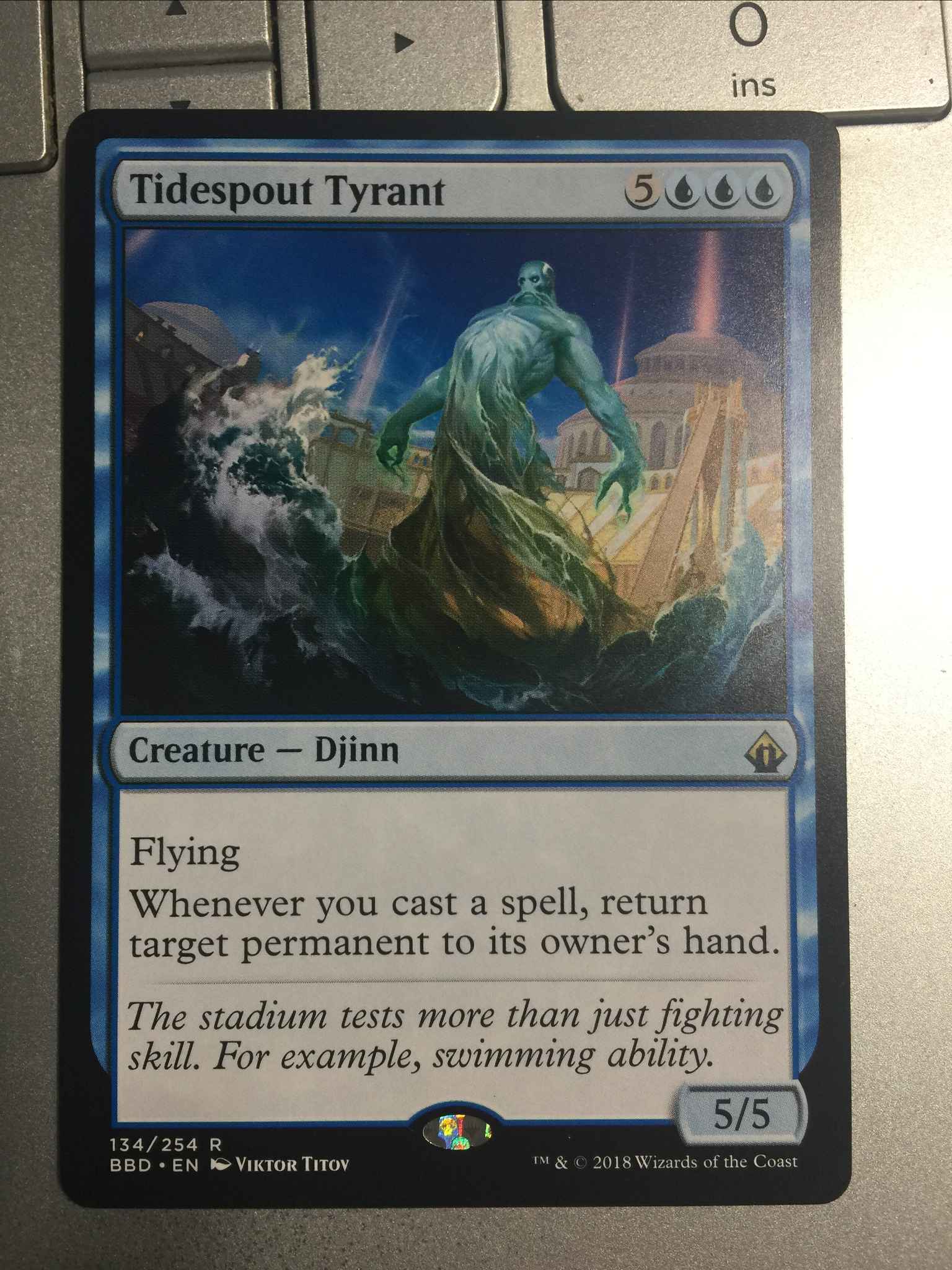 Tidespout Tyrant Near Mint Normal English Magic Card Battlebond MTG TCG