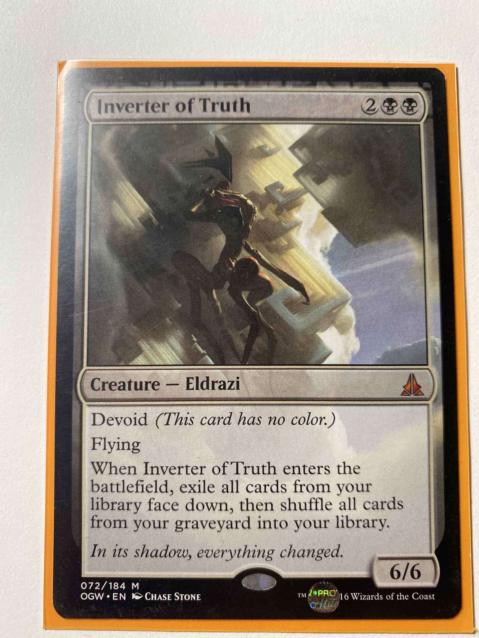 Magic the Gathering Inverter of Truth MTG Oath the Gatewatch NM 