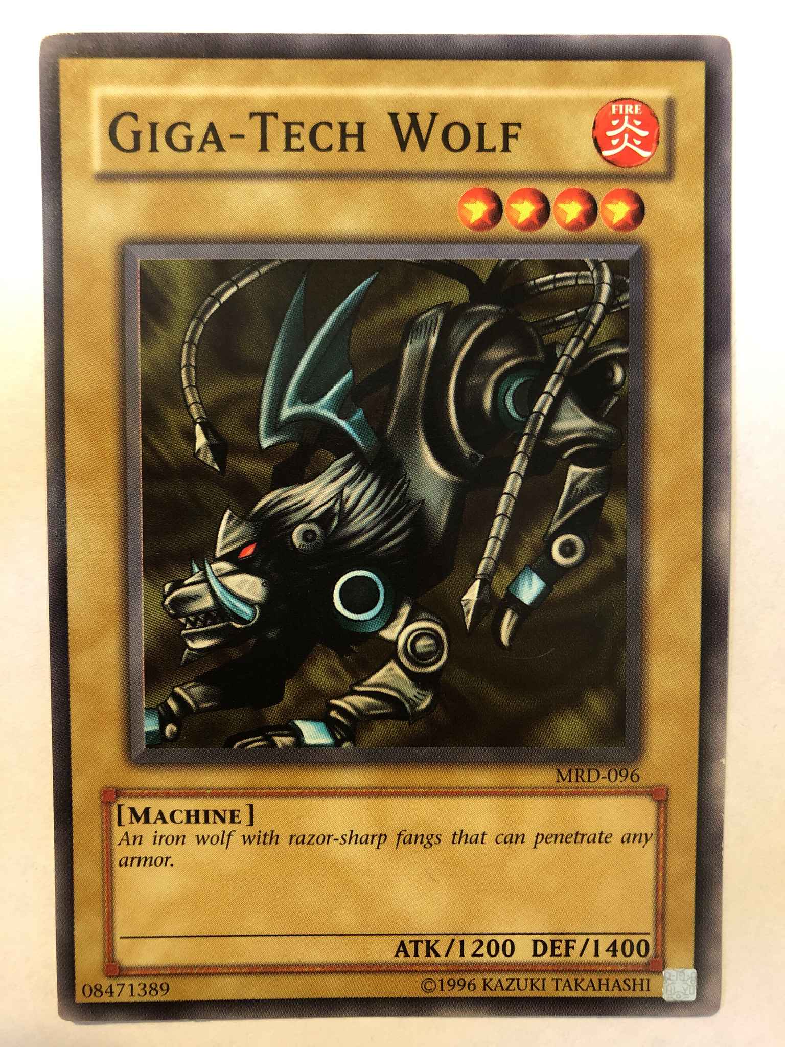 Giga Tech Wolf Giga Tech Wolf Metal Raiders Yugioh Online Gaming Store For Cards Miniatures Singles Packs Booster Boxes