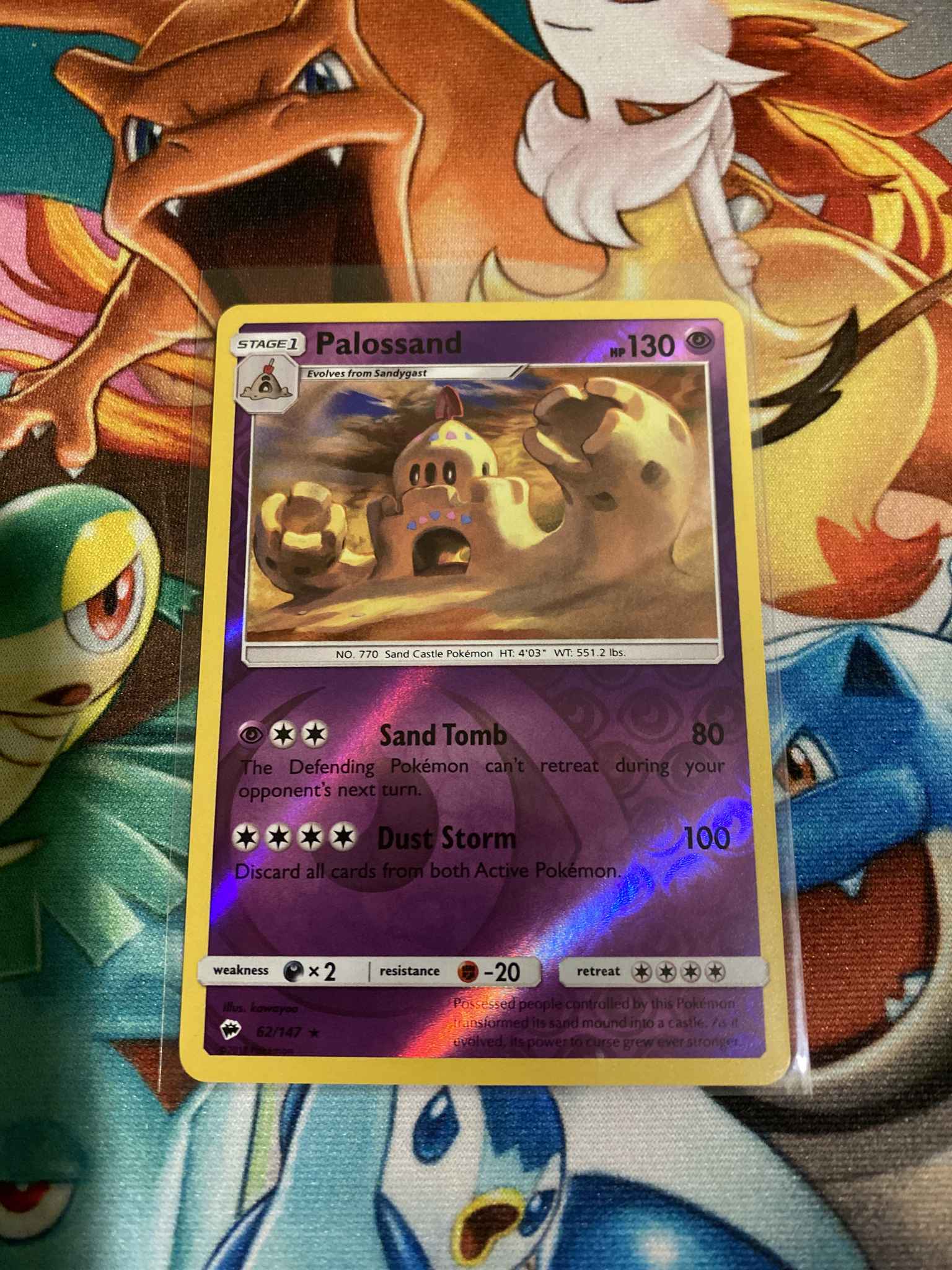 Palossand Palossand Sm Burning Shadows Pokemon