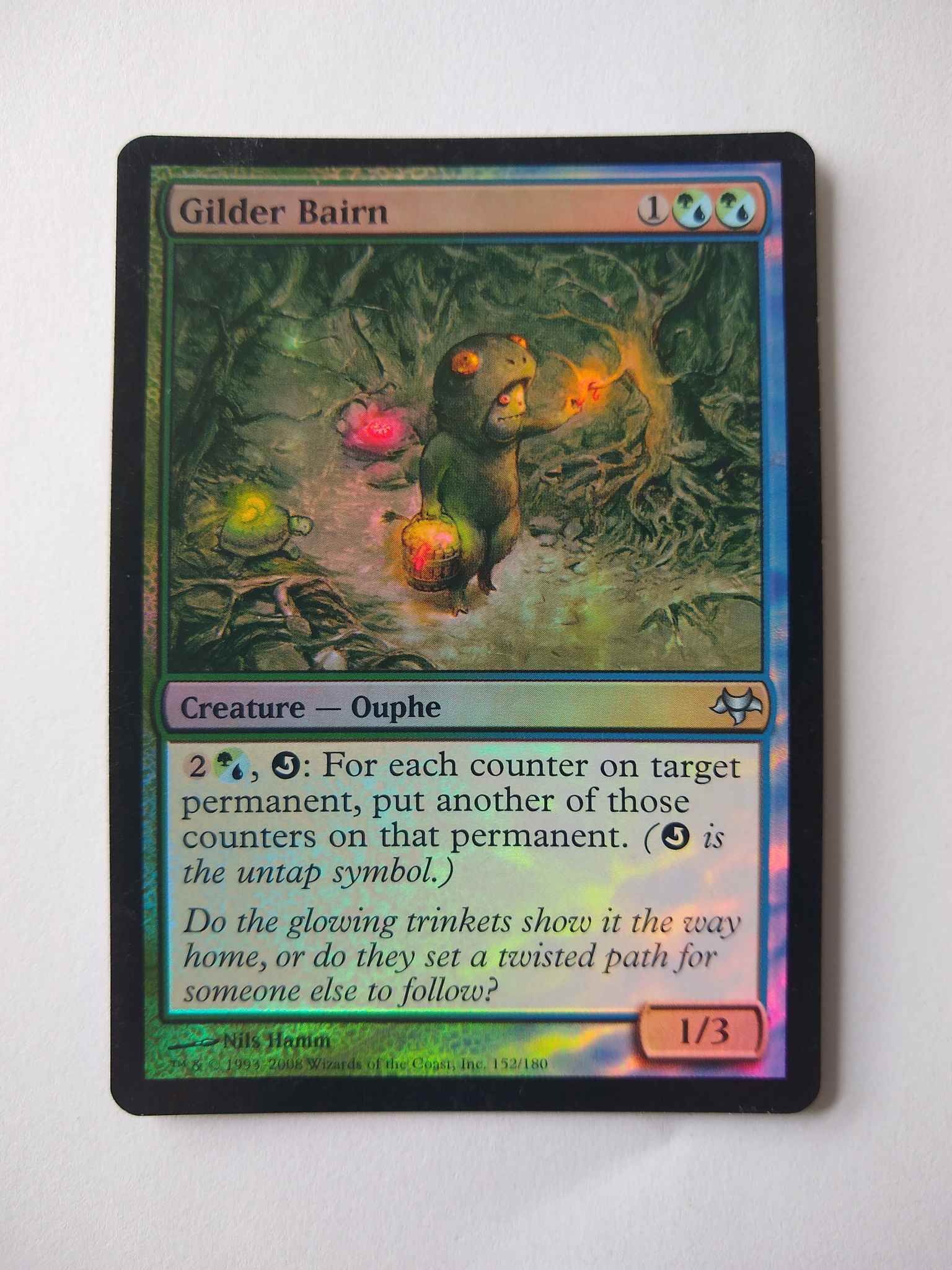MTG  Eventide Uncommon card  1 x  GILDER BAIRN  Never Played 