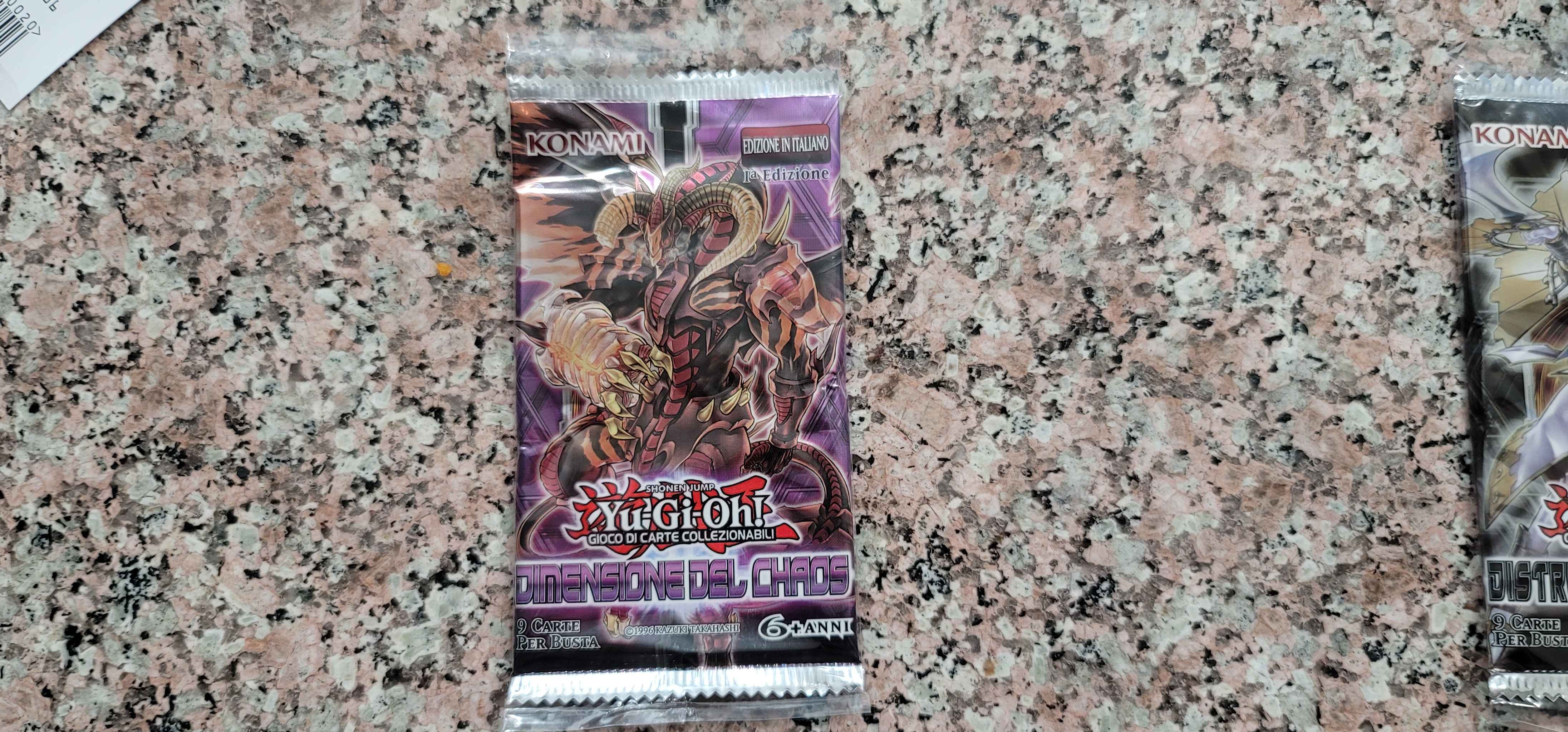 Italian Dimension Of Chaos Booster Pack Dimension Of Chaos Yugioh