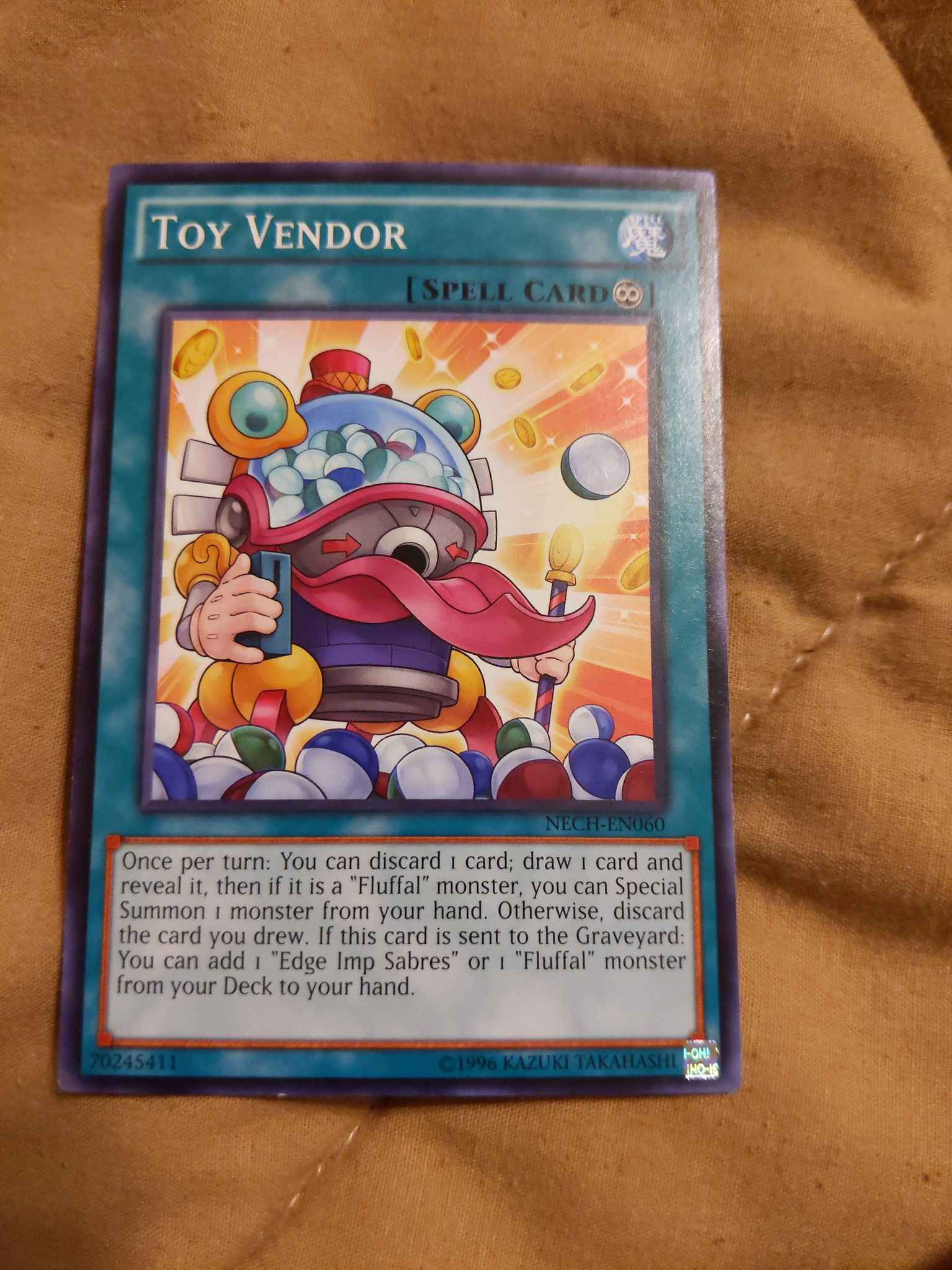 Toy Vendor NECH-EN060 Yu-Gi-Oh Common Card 1st Edition New 