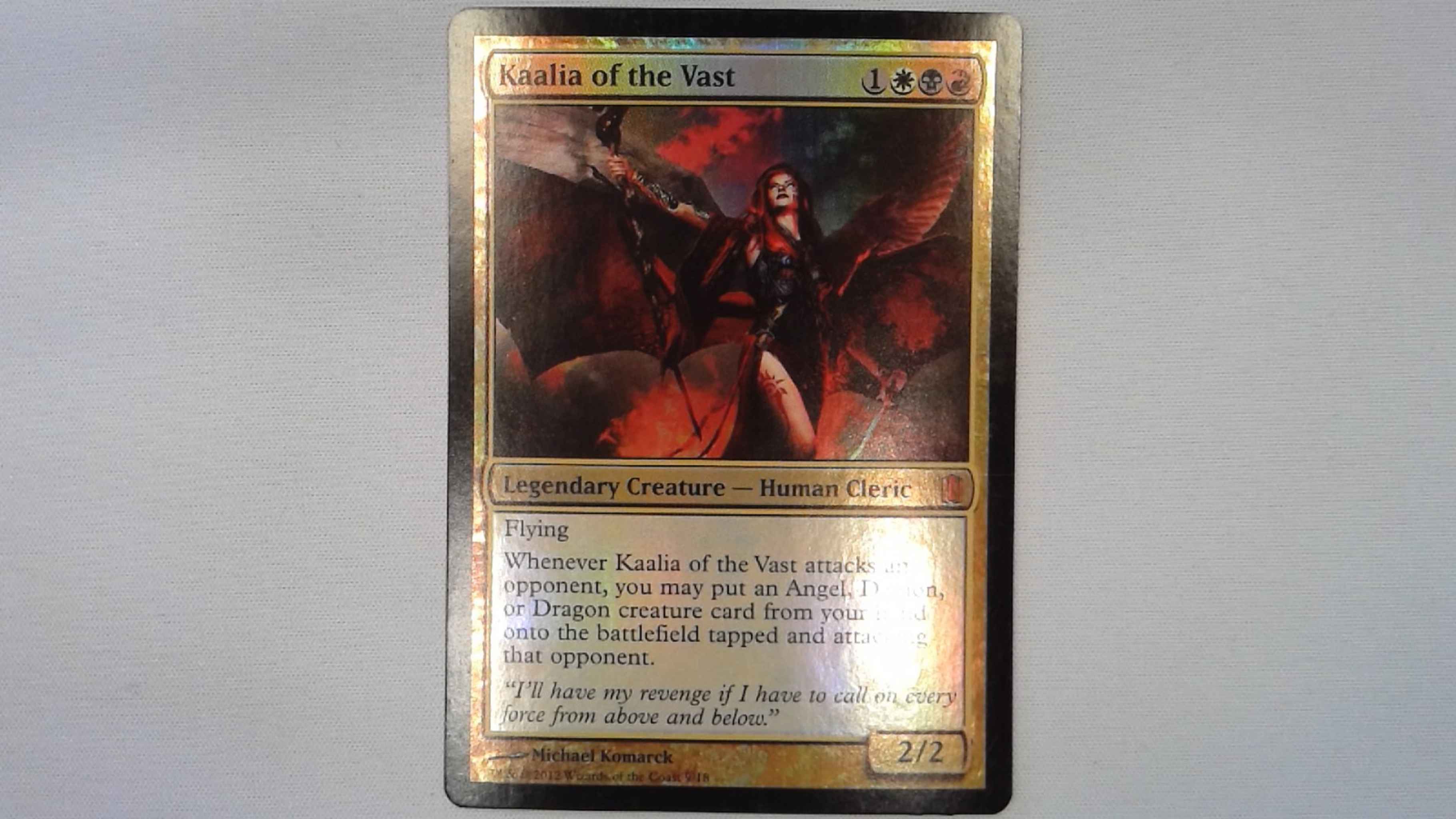 Foil Kaalia Of The Vast Commander S Arsenal Nm Kaalia Of The Vast Commander S Arsenal Magic The Gathering