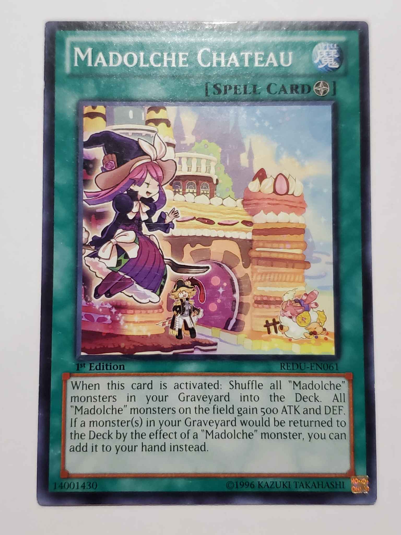 Madolche Chateau REDU-EN061 Common Yu-Gi-Oh Card 1st Edition New 