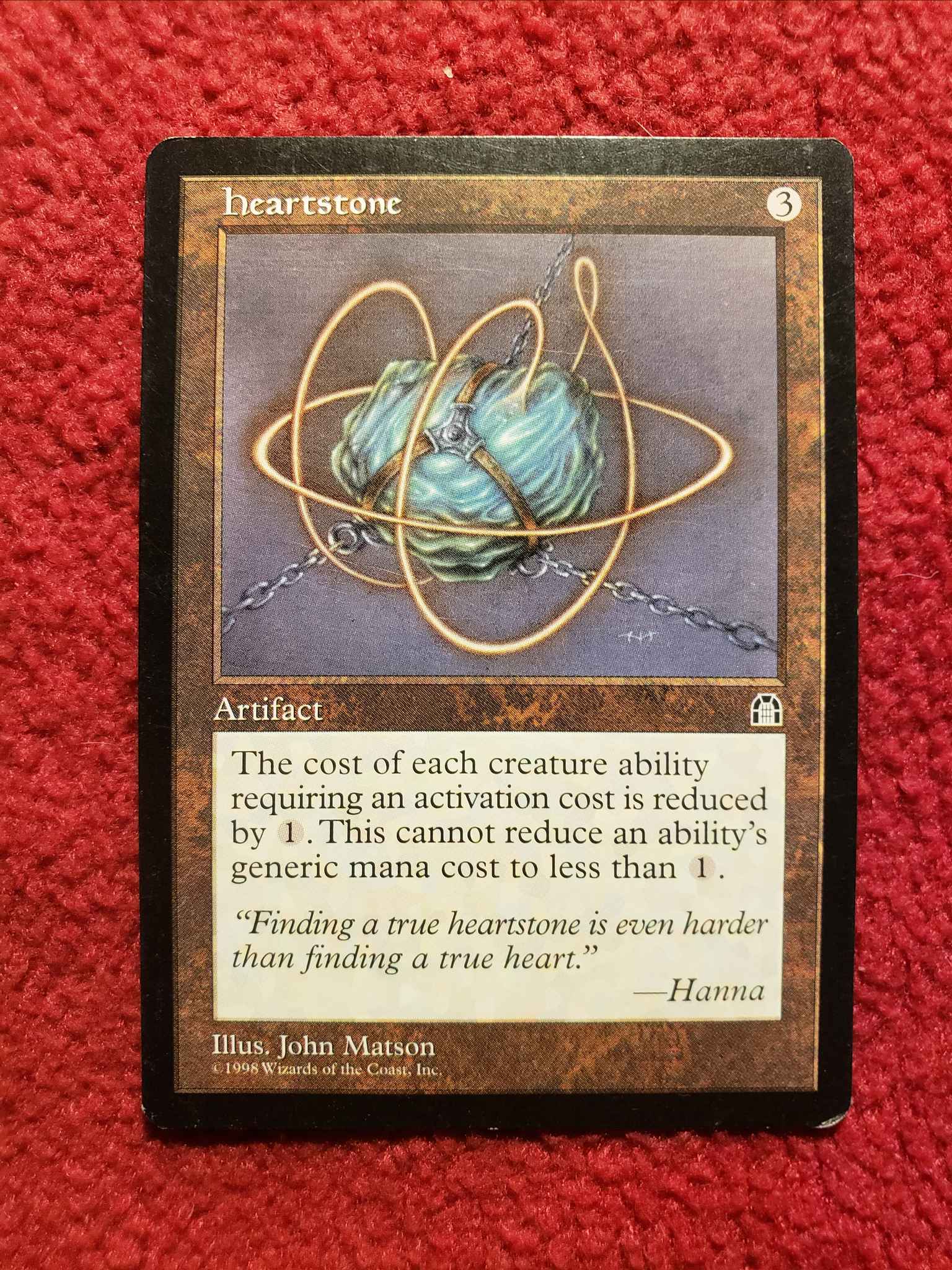 4x Heartstone Stronghold x4 English Magic ¥ Multiple Available ¥