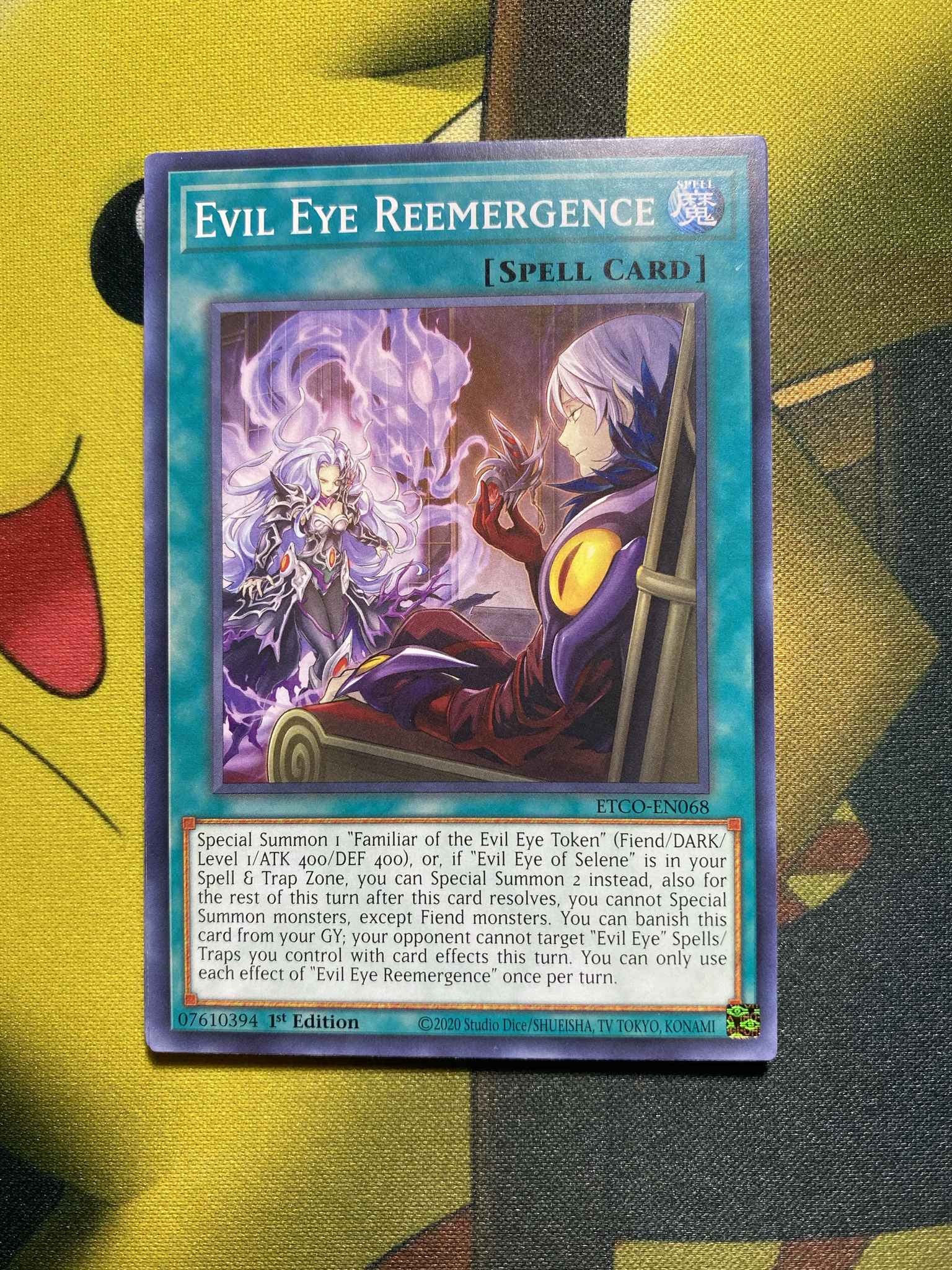 3x Evil Eye Reemergence Eternity Code TCGAtzenJens YuGiOh
