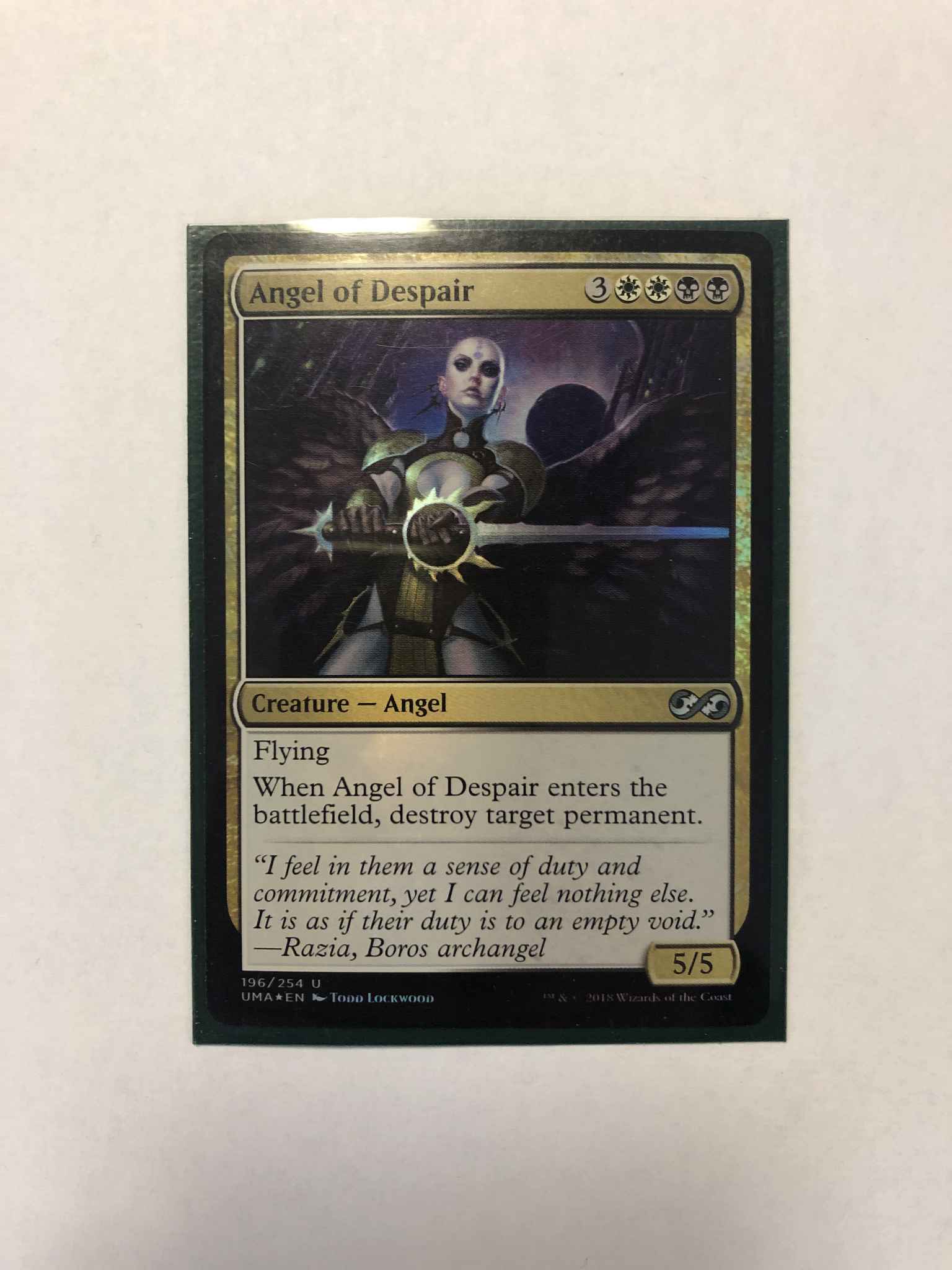 Angel Of Despair Angel Of Despair Ultimate Masters Magic The Gathering Online Gaming Store For Cards Miniatures Singles Packs Booster Boxes