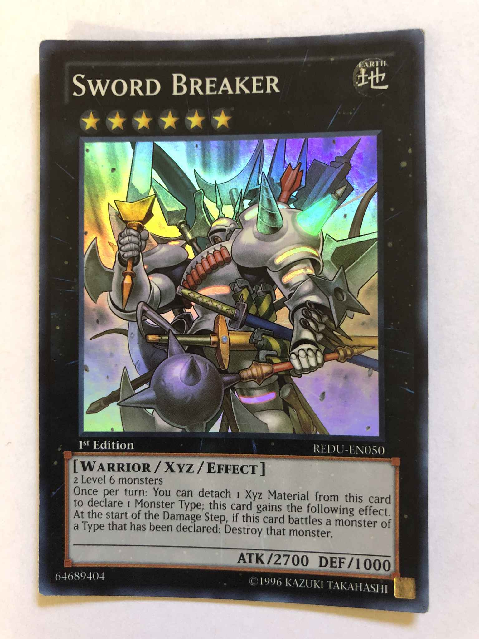 Sword Breaker Sword Breaker Return Of The Duelist Yugioh Online Gaming Store For Cards Miniatures Singles Packs Booster Boxes