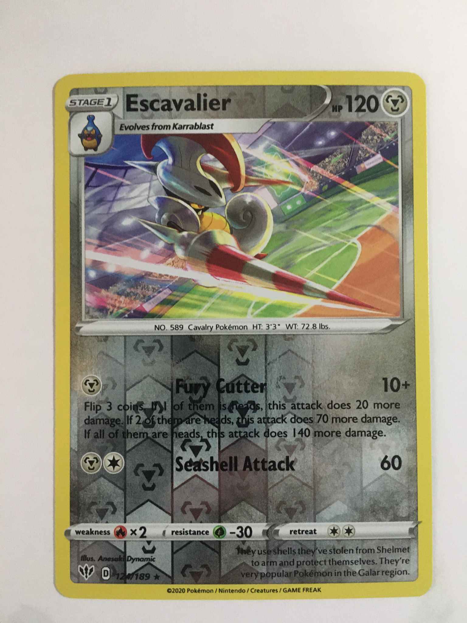 Escavalier Escavalier Swsh03 Darkness Ablaze Pokemon Online Gaming Store For Cards Miniatures Singles Packs Booster Boxes