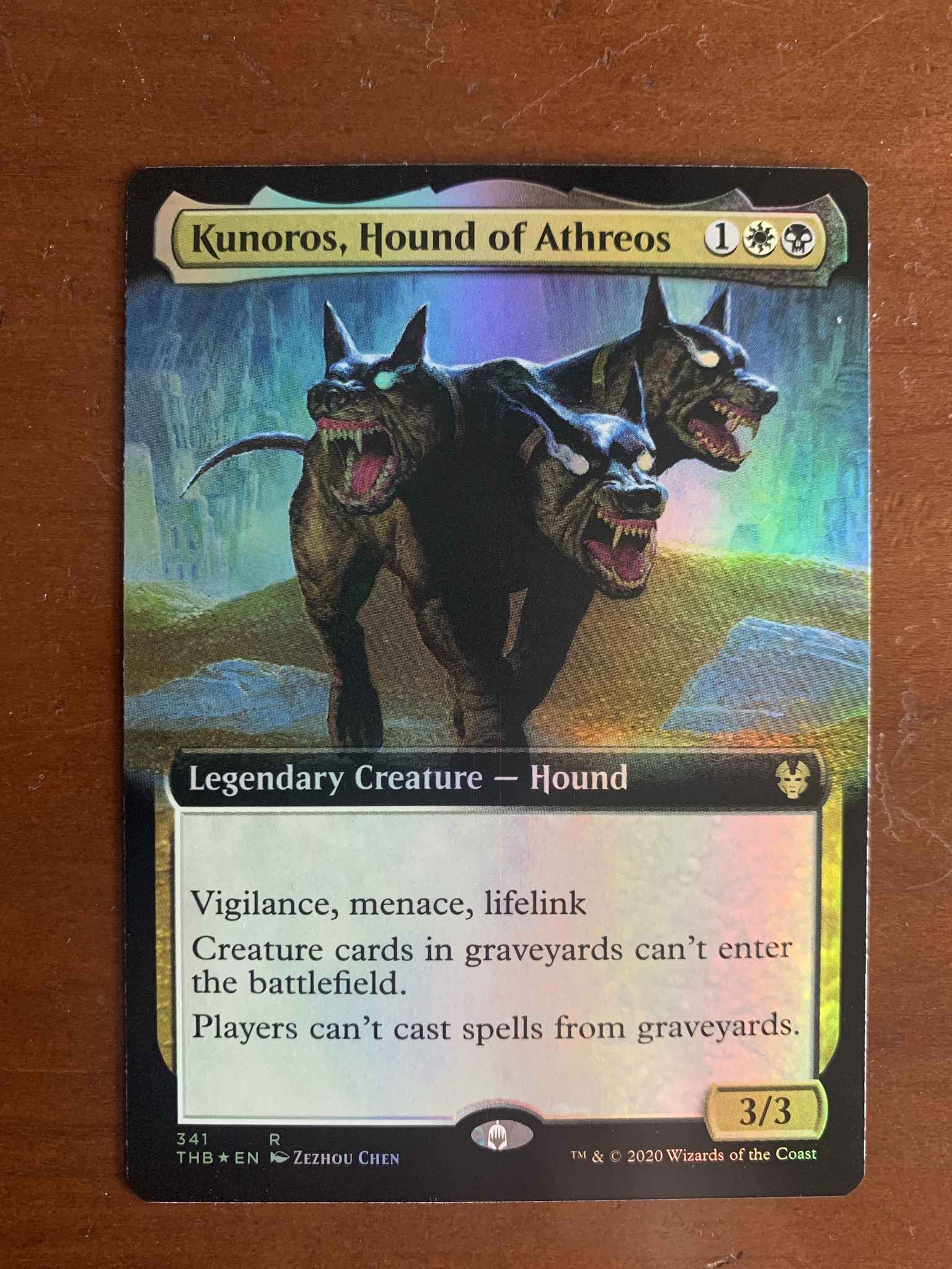 Kunoros Hound of Athreos FOIL Extended Theros Beyond Death NM/M Condition MTG 