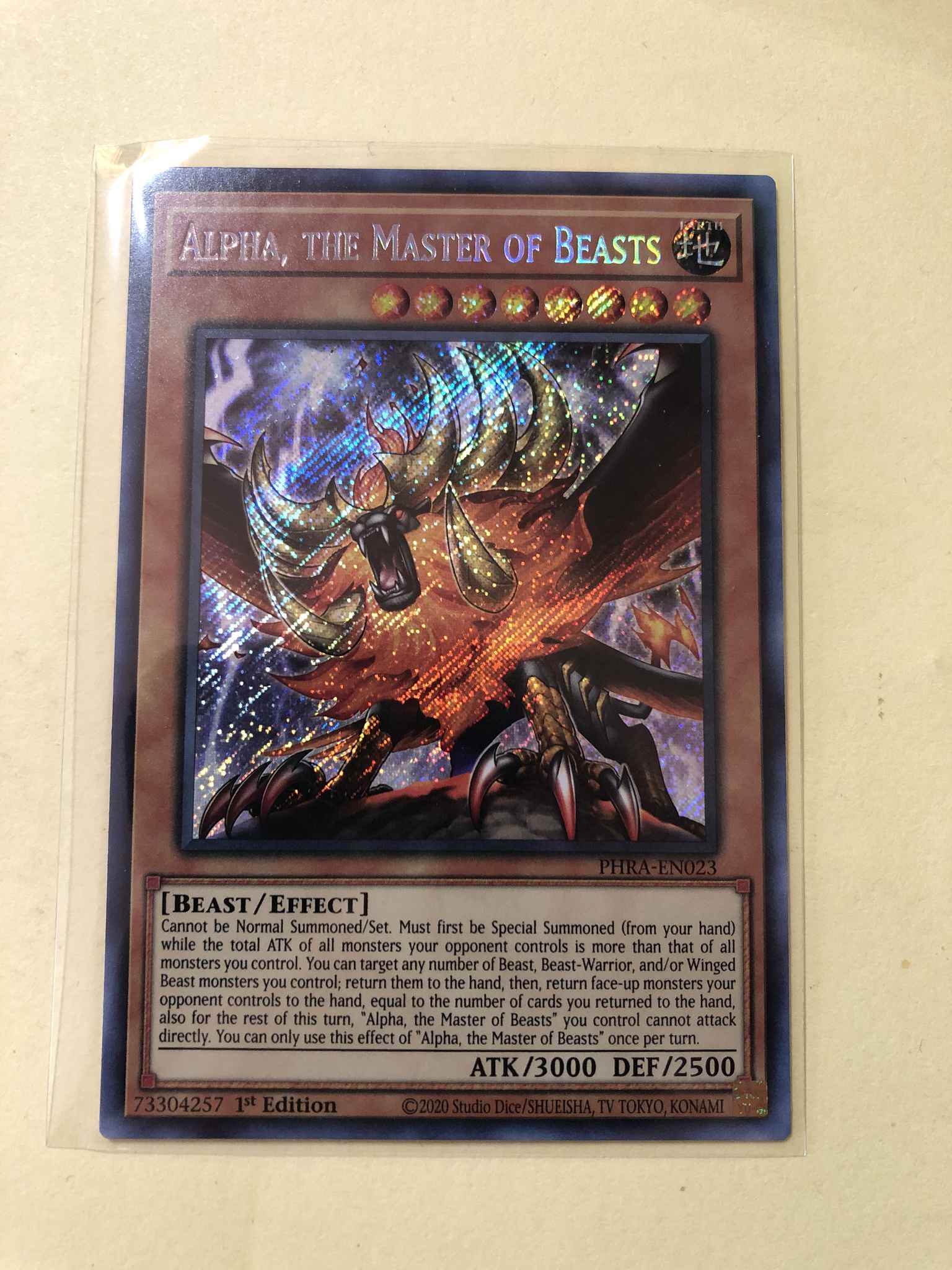 Alpha The Master Of Beasts Alpha The Master Of Beasts Phantom Rage Yugioh Online Gaming Store For Cards Miniatures Singles Packs Booster Boxes