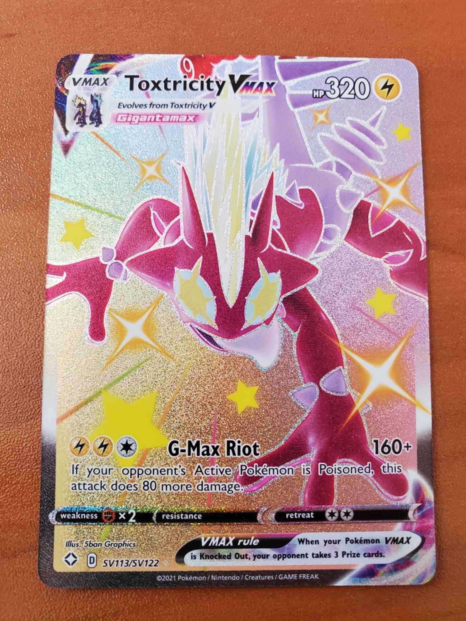 Nm Toxtricity Vmax Toxtricity Vmax Shining Fates Shiny Vault Pokemon Online Gaming Store For Cards Miniatures Singles Packs Booster Boxes