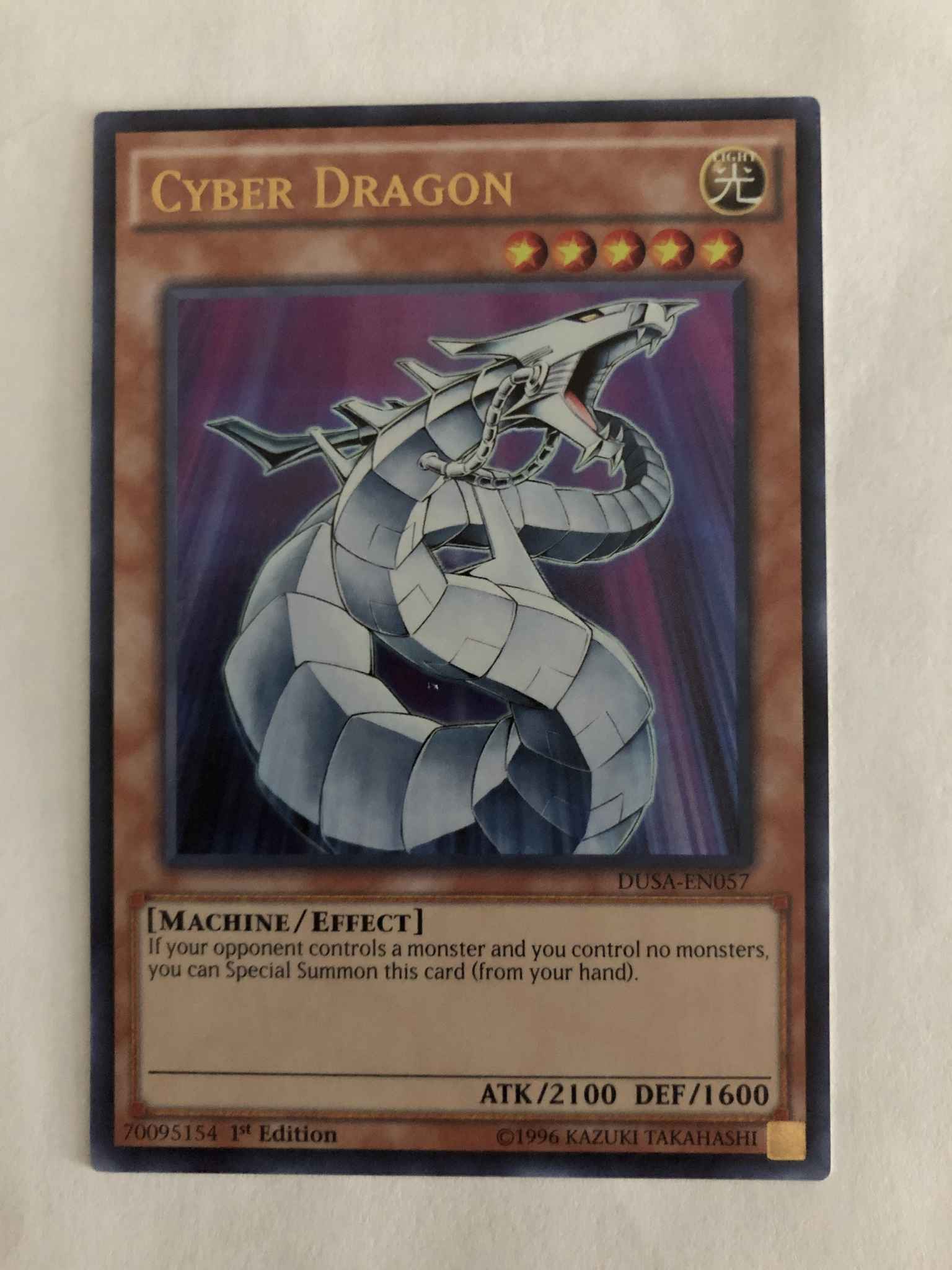 YU-GI-OH Cyber Dragon  DUSA-FR057 Ultra  Rare 1st