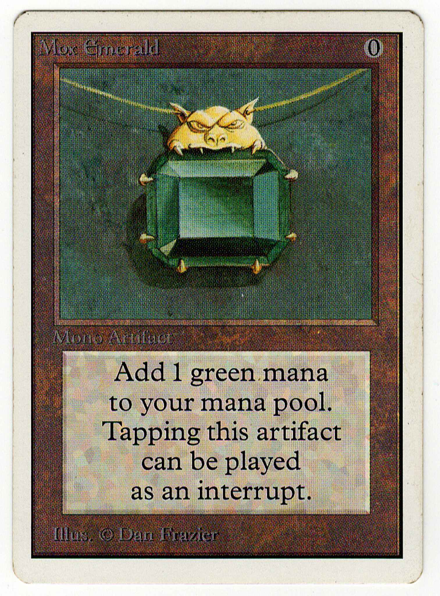 Unlimited Mox Emerald Heavily Played Mox Emerald Unlimited Edition Magic The Gathering Online Gaming Store For Cards Miniatures Singles Packs Booster Boxes