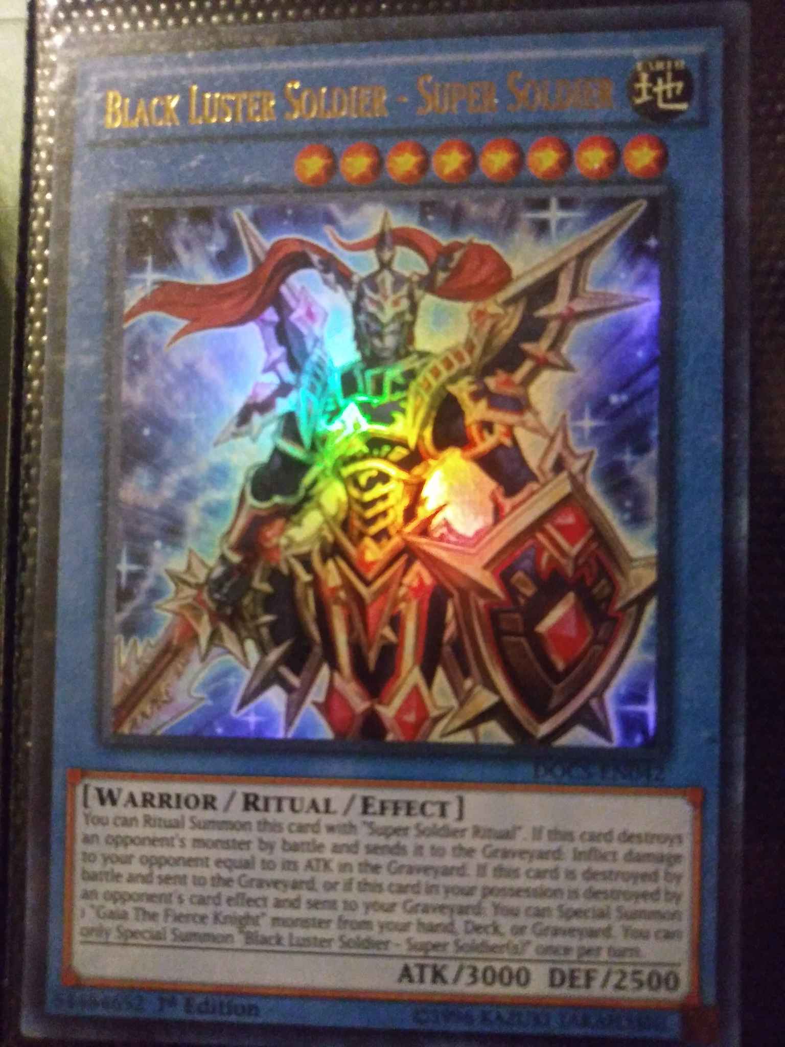 Black Luster Soldier Super Soldier Black Luster Soldier Super Soldier Dimension Of Chaos Yugioh Online Gaming Store For Cards Miniatures Singles Packs Booster Boxes