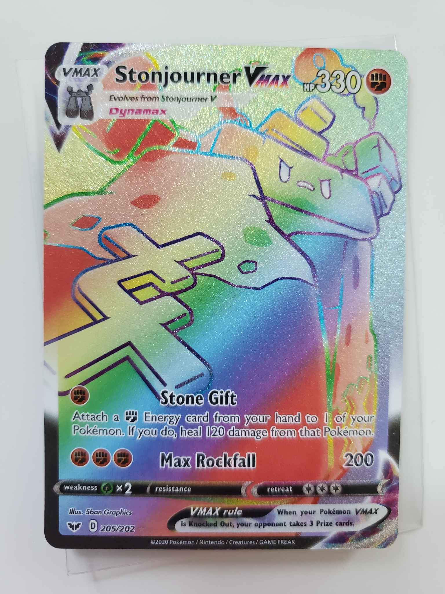 Stonjourner Vmax Secret Rainbow Rare Hyper Rare Stonjourner Vmax Secret Swsh01 Sword Shield Base Set Pokemon Online Gaming Store For Cards Miniatures Singles Packs Booster Boxes