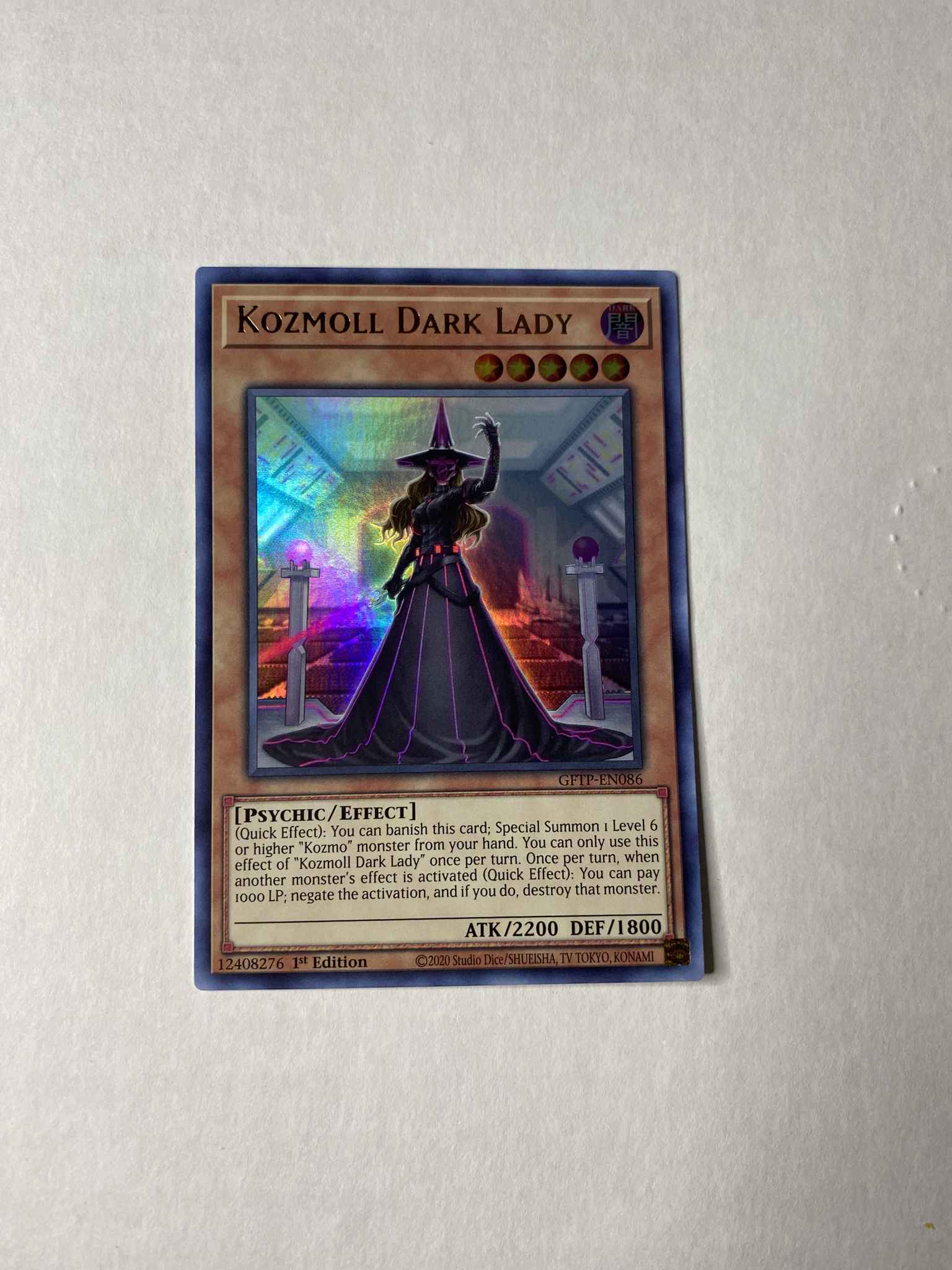 Kozmoll Dark Lady GFTP-EN086 Ultra Rare Yu-Gi-Oh Card 1st Edition NMint 
