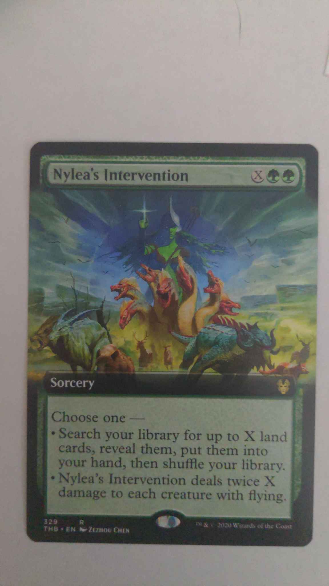Nylea S Intervention Theros Beyond Death Thb Magic Mtg Mint Card Extended Art Toys Hobbies Fzgil Collectible Card Games Accessories - roblox black magic arkus